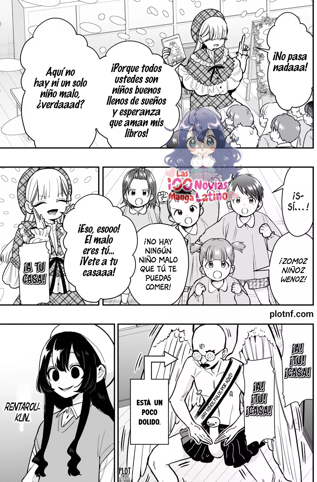 Kimi no koto ga Dai Dai Dai Dai Daisuki na 100-nin no Kanojo Capitulo 244: La sesión de lectura de Meru-sensei y el ángel página 12
