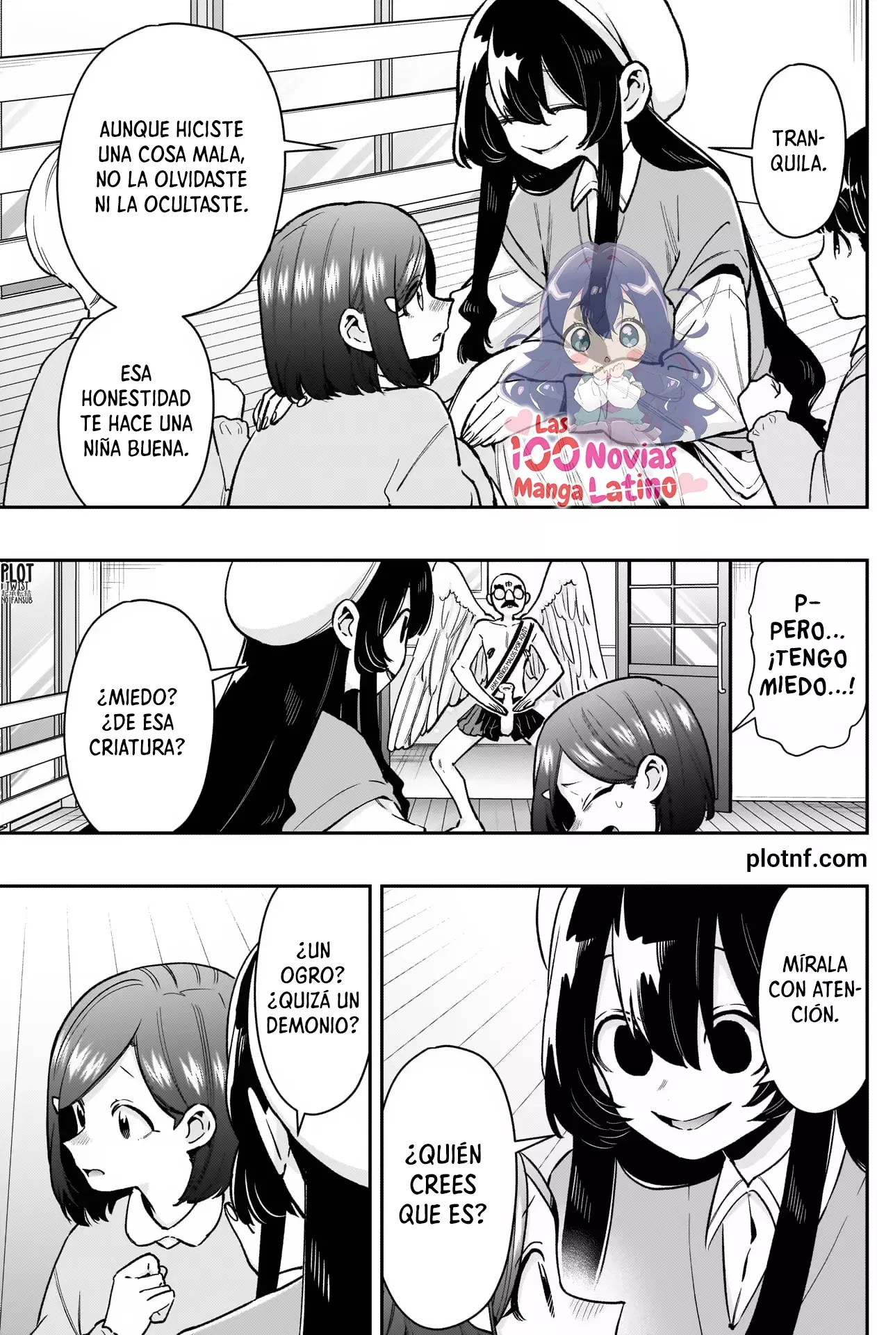 Kimi no koto ga Dai Dai Dai Dai Daisuki na 100-nin no Kanojo Capitulo 244: La sesión de lectura de Meru-sensei y el ángel página 14