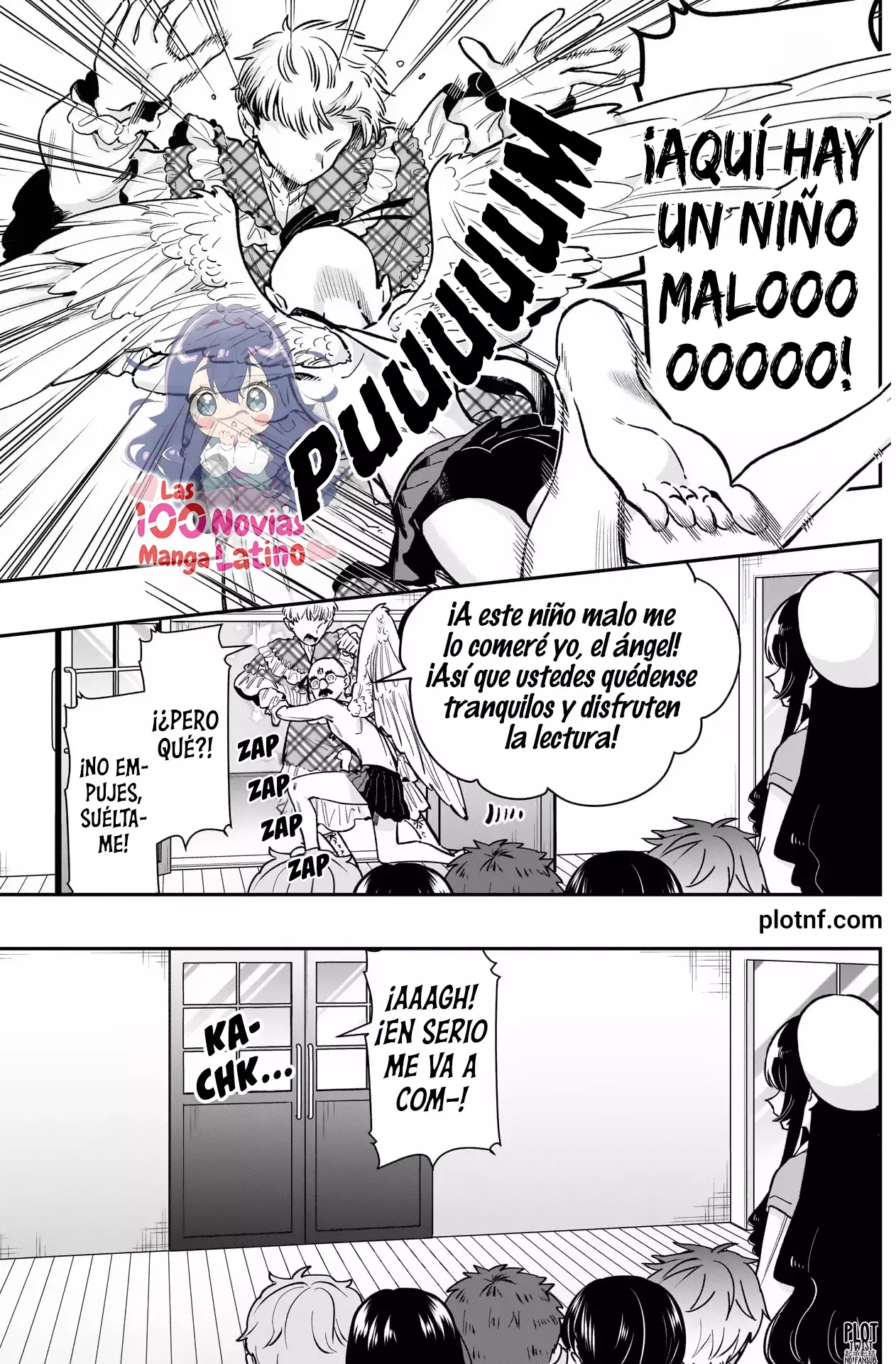 Kimi no koto ga Dai Dai Dai Dai Daisuki na 100-nin no Kanojo Capitulo 244: La sesión de lectura de Meru-sensei y el ángel página 20