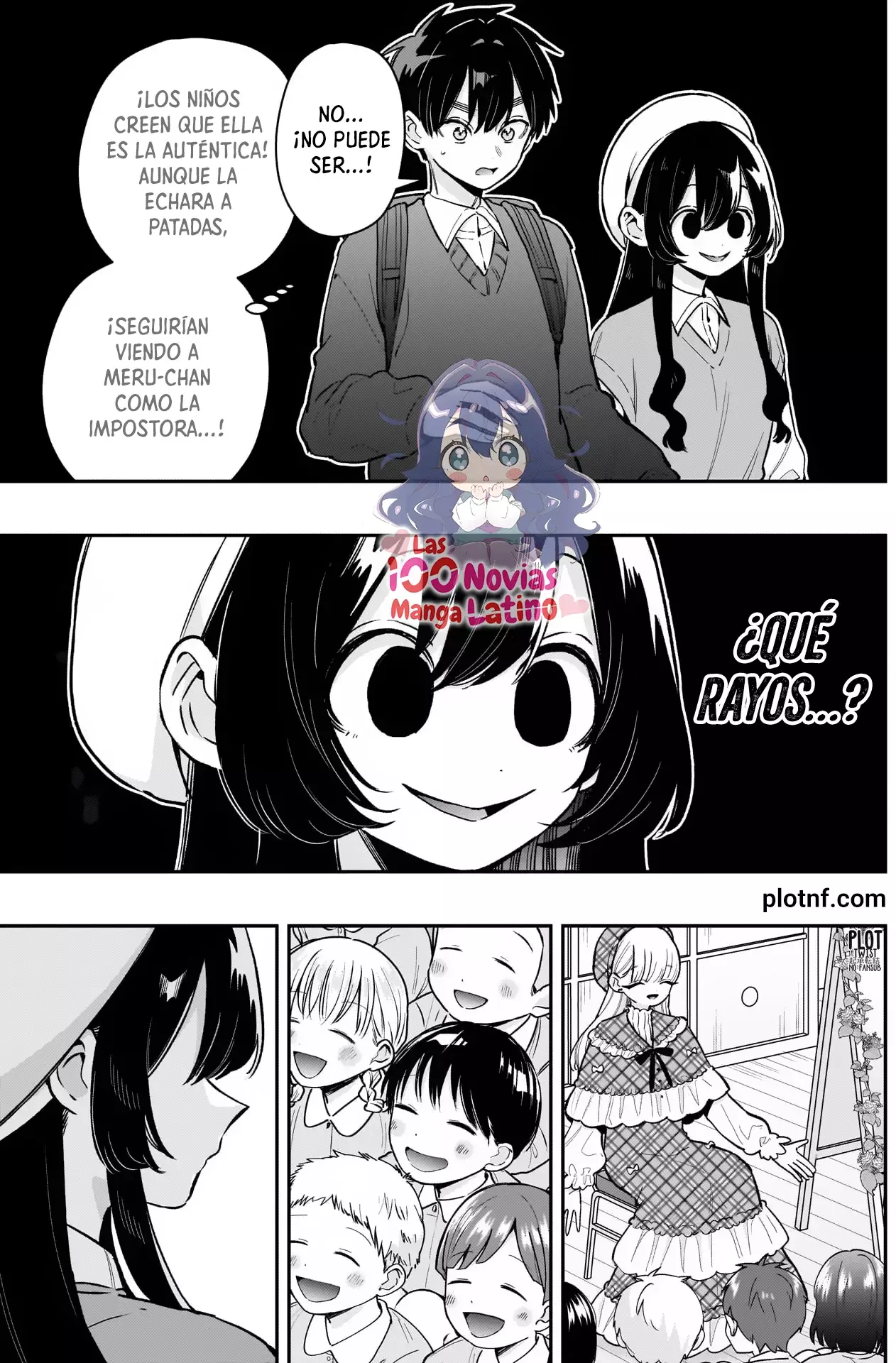 Kimi no koto ga Dai Dai Dai Dai Daisuki na 100-nin no Kanojo Capitulo 244: La sesión de lectura de Meru-sensei y el ángel página 8