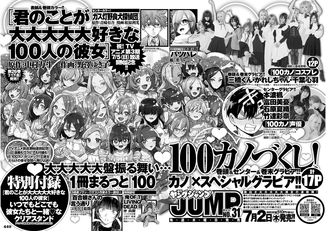 Kimi no koto ga Dai Dai Dai Dai Daisuki na 100-nin no Kanojo Capitulo 249.5 página 13