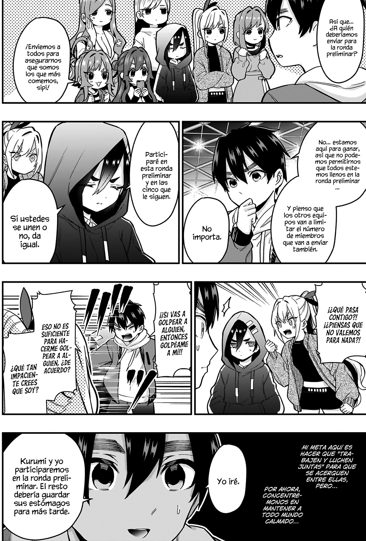 Kimi no koto ga Dai Dai Dai Dai Daisuki na 100-nin no Kanojo Capitulo 25: ¡Apertura! ¡El festival de lucha de comida! página 11