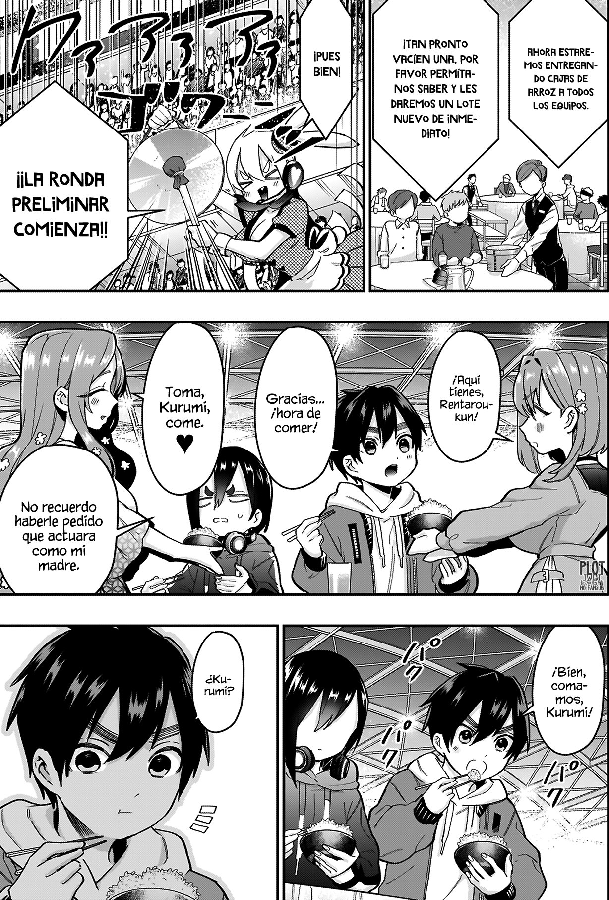 Kimi no koto ga Dai Dai Dai Dai Daisuki na 100-nin no Kanojo Capitulo 25: ¡Apertura! ¡El festival de lucha de comida! página 12