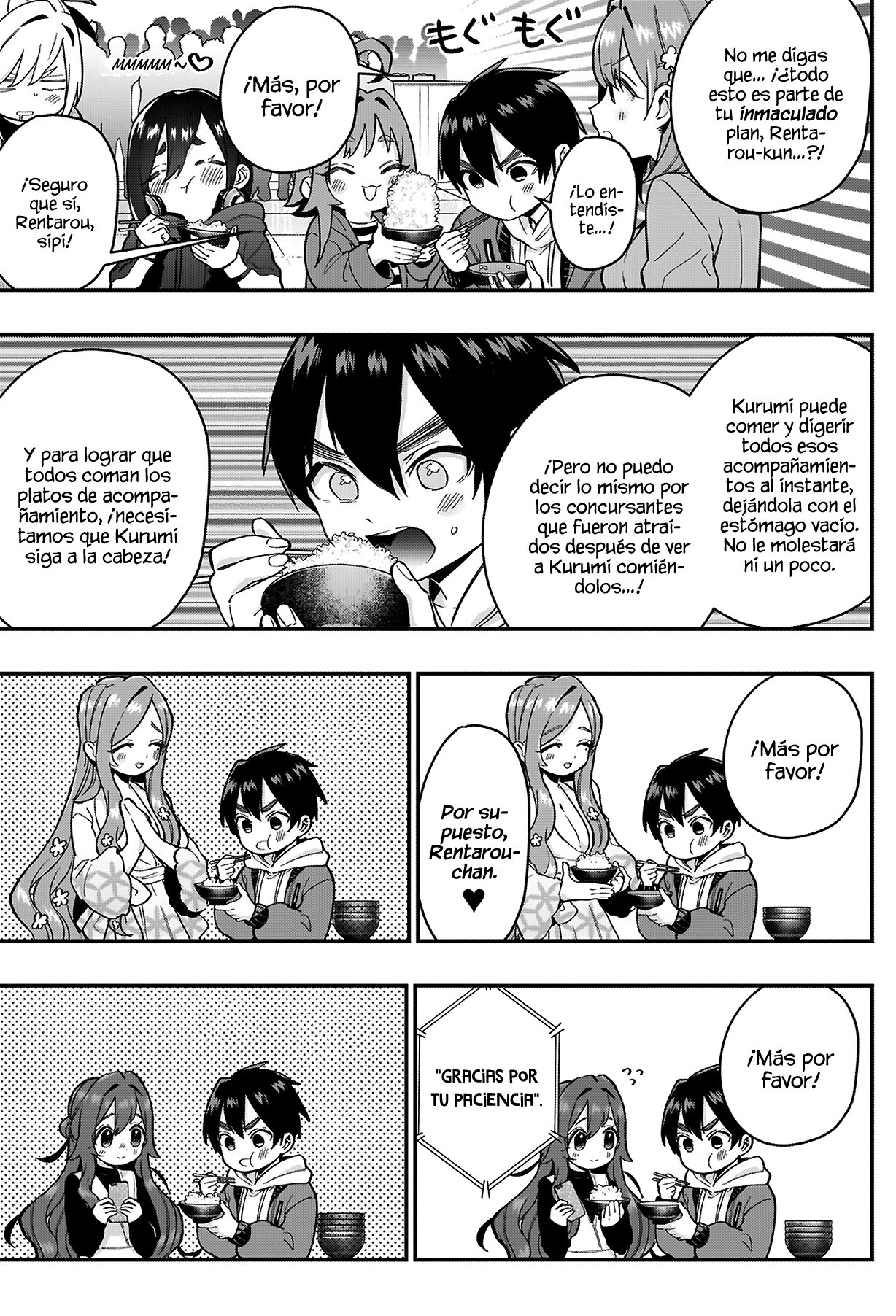 Kimi no koto ga Dai Dai Dai Dai Daisuki na 100-nin no Kanojo Capitulo 25: ¡Apertura! ¡El festival de lucha de comida! página 16