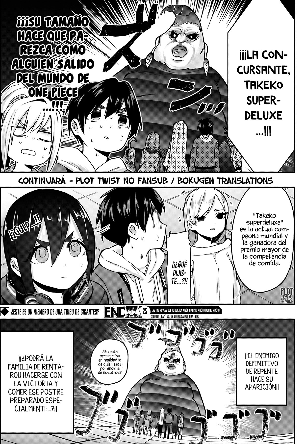 Kimi no koto ga Dai Dai Dai Dai Daisuki na 100-nin no Kanojo Capitulo 25: ¡Apertura! ¡El festival de lucha de comida! página 22