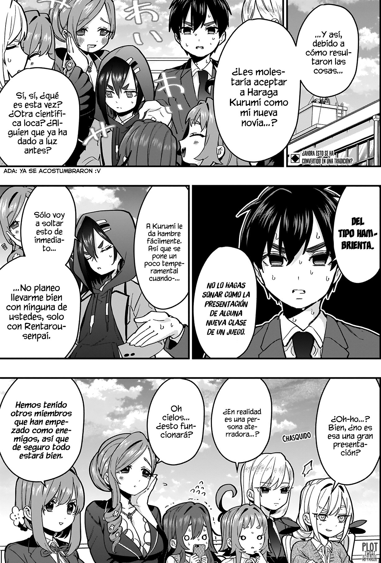 Kimi no koto ga Dai Dai Dai Dai Daisuki na 100-nin no Kanojo Capitulo 25: ¡Apertura! ¡El festival de lucha de comida! página 3