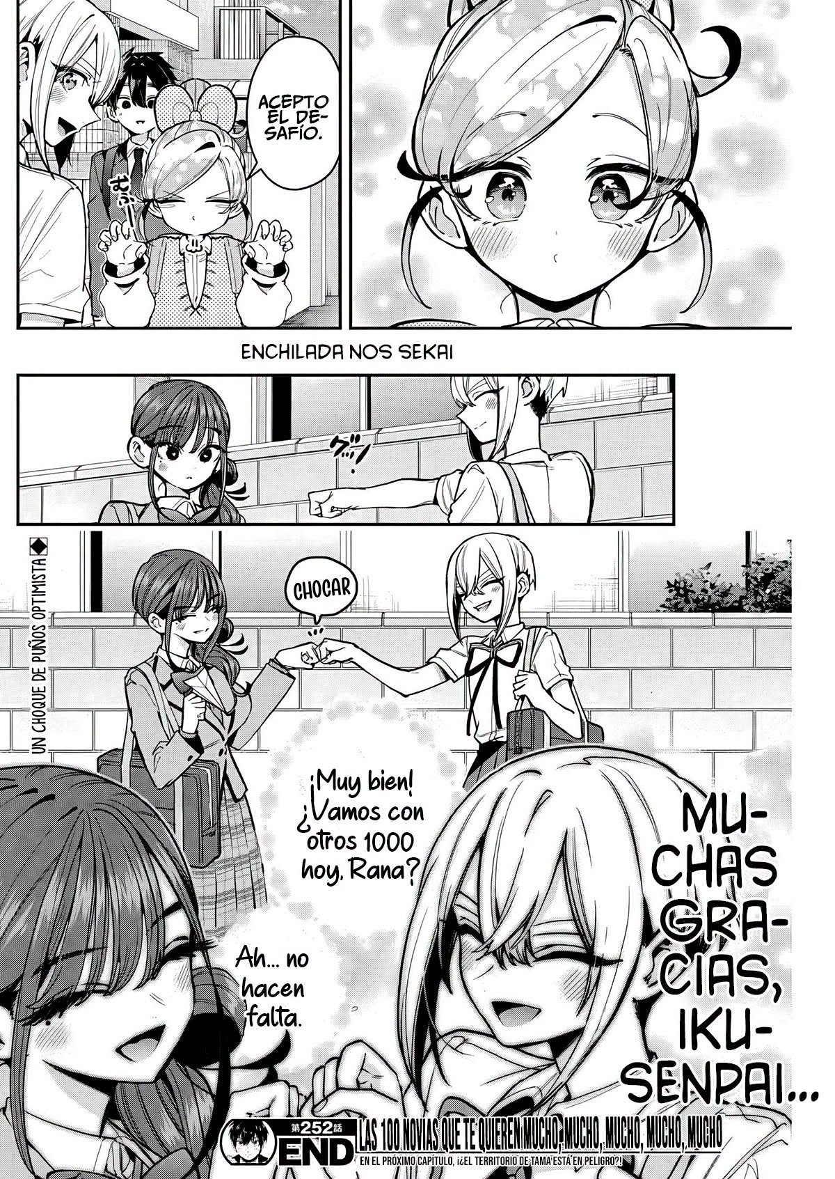 Kimi no koto ga Dai Dai Dai Dai Daisuki na 100-nin no Kanojo Capitulo 252 página 20