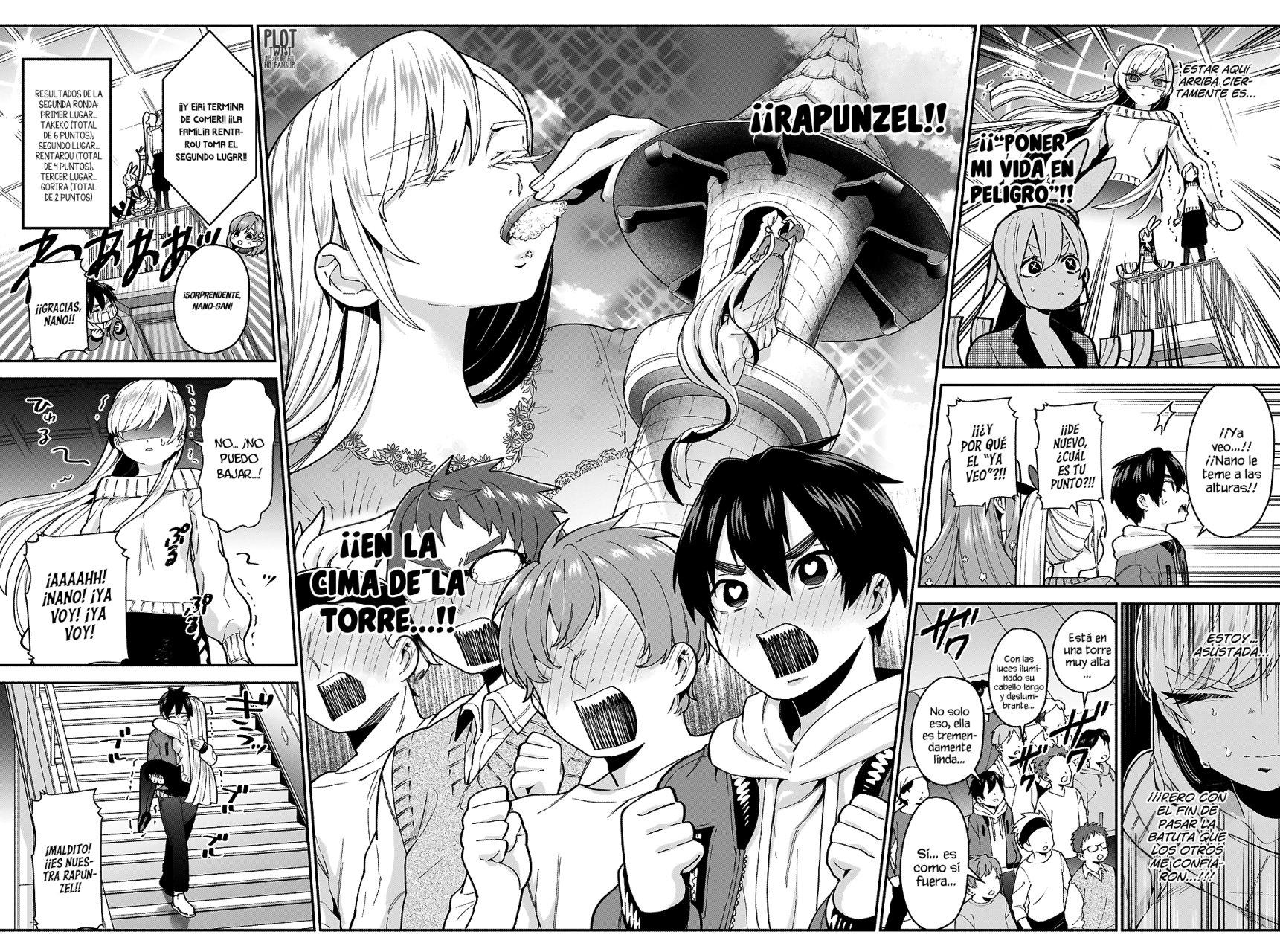 Kimi no koto ga Dai Dai Dai Dai Daisuki na 100-nin no Kanojo Capitulo 26: ¡Batalla feroz! El festival de lucha de comida empieza. página 14