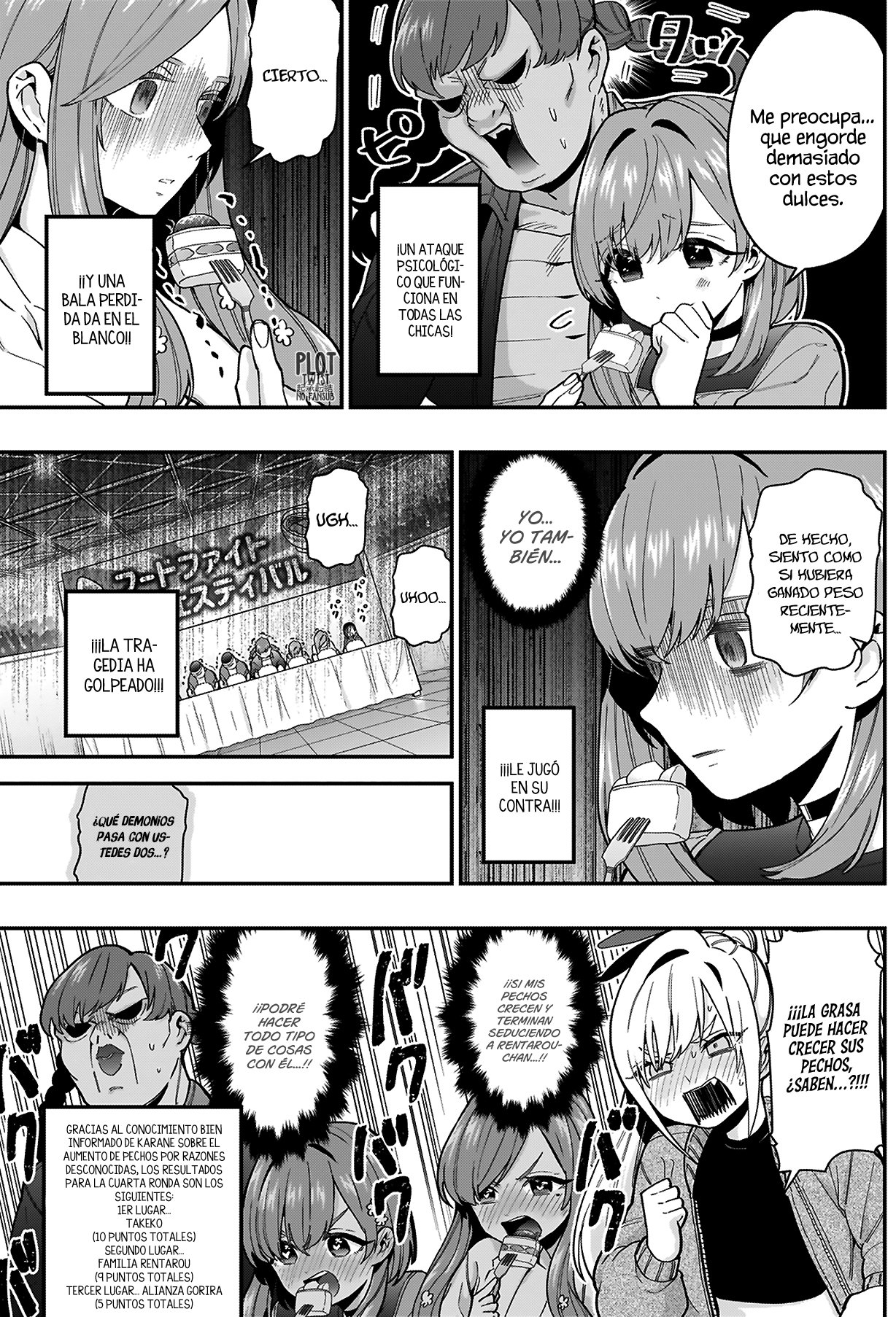 Kimi no koto ga Dai Dai Dai Dai Daisuki na 100-nin no Kanojo Capitulo 26: ¡Batalla feroz! El festival de lucha de comida empieza. página 18