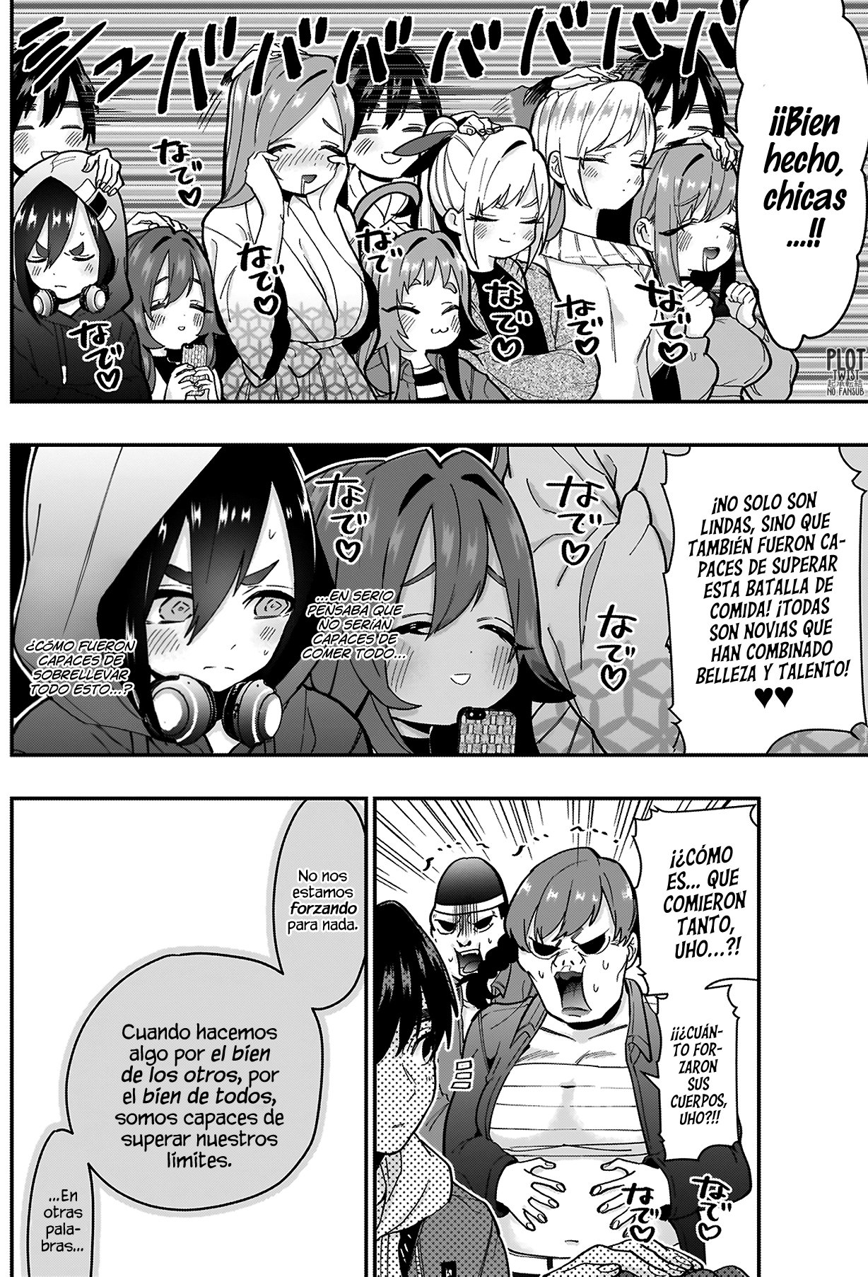 Kimi no koto ga Dai Dai Dai Dai Daisuki na 100-nin no Kanojo Capitulo 26: ¡Batalla feroz! El festival de lucha de comida empieza. página 19