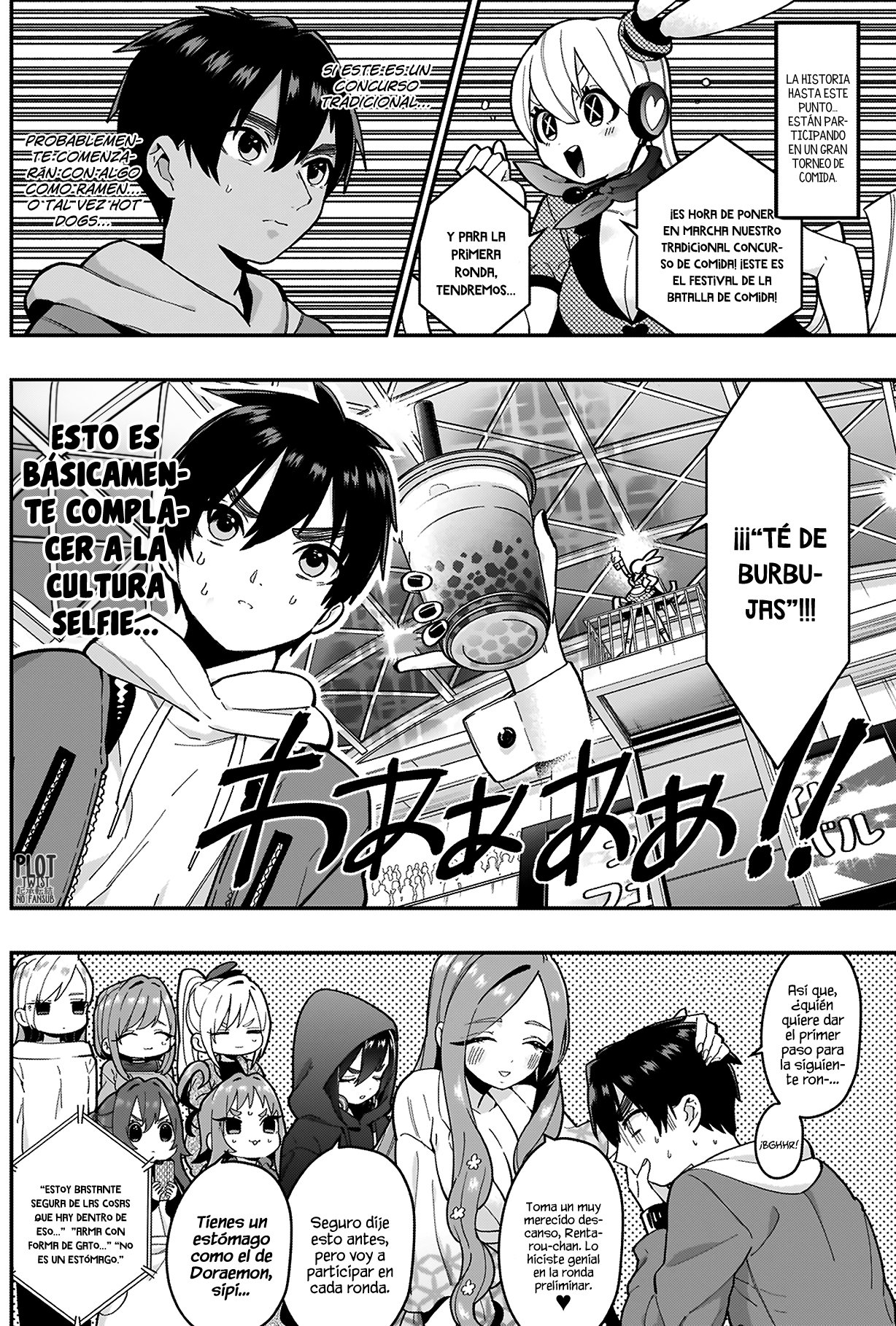 Kimi no koto ga Dai Dai Dai Dai Daisuki na 100-nin no Kanojo Capitulo 26: ¡Batalla feroz! El festival de lucha de comida empieza. página 4