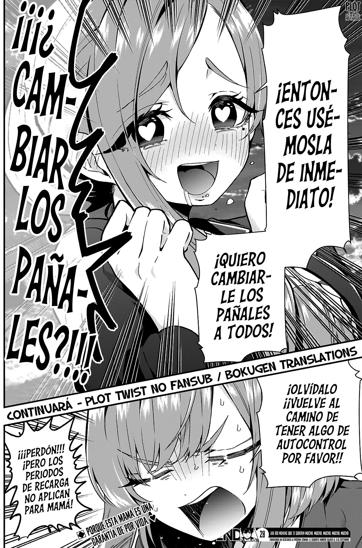 Kimi no koto ga Dai Dai Dai Dai Daisuki na 100-nin no Kanojo Capitulo 28: Todo mundo fue bebé en cierto punto página 23