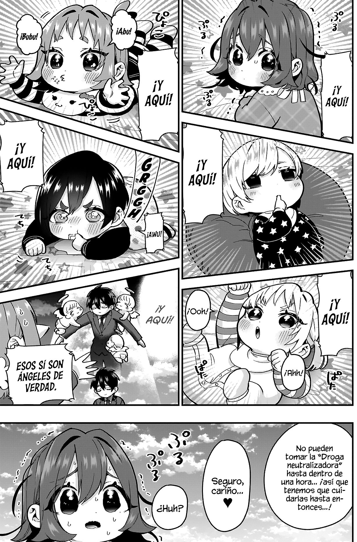 Kimi no koto ga Dai Dai Dai Dai Daisuki na 100-nin no Kanojo Capitulo 28: Todo mundo fue bebé en cierto punto página 8