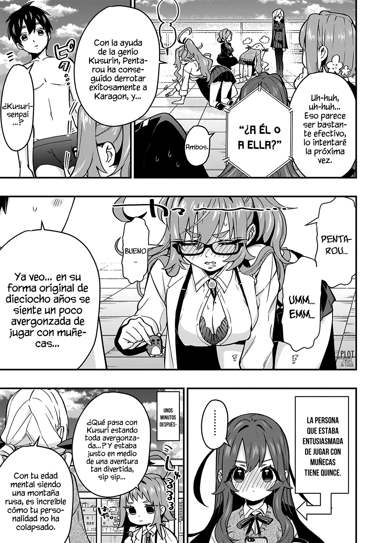 Kimi no koto ga Dai Dai Dai Dai Daisuki na 100-nin no Kanojo Capitulo 29: La gran aventura de Pentarou página 18