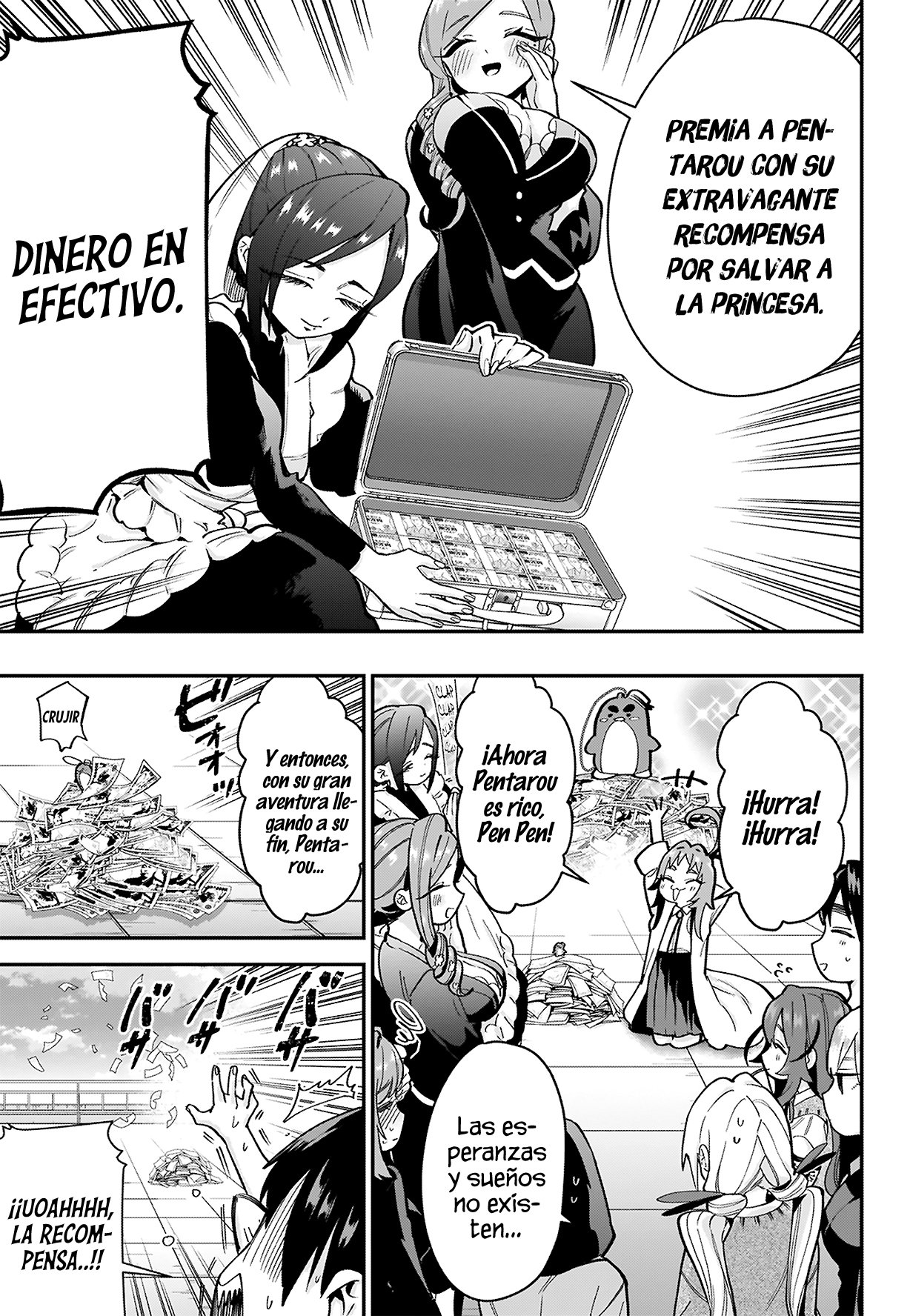 Kimi no koto ga Dai Dai Dai Dai Daisuki na 100-nin no Kanojo Capitulo 29: La gran aventura de Pentarou página 21
