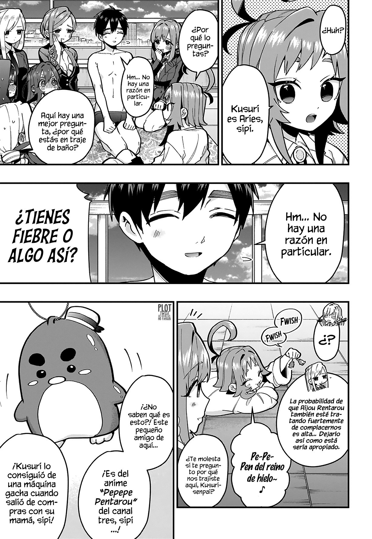 Kimi no koto ga Dai Dai Dai Dai Daisuki na 100-nin no Kanojo Capitulo 29: La gran aventura de Pentarou página 5