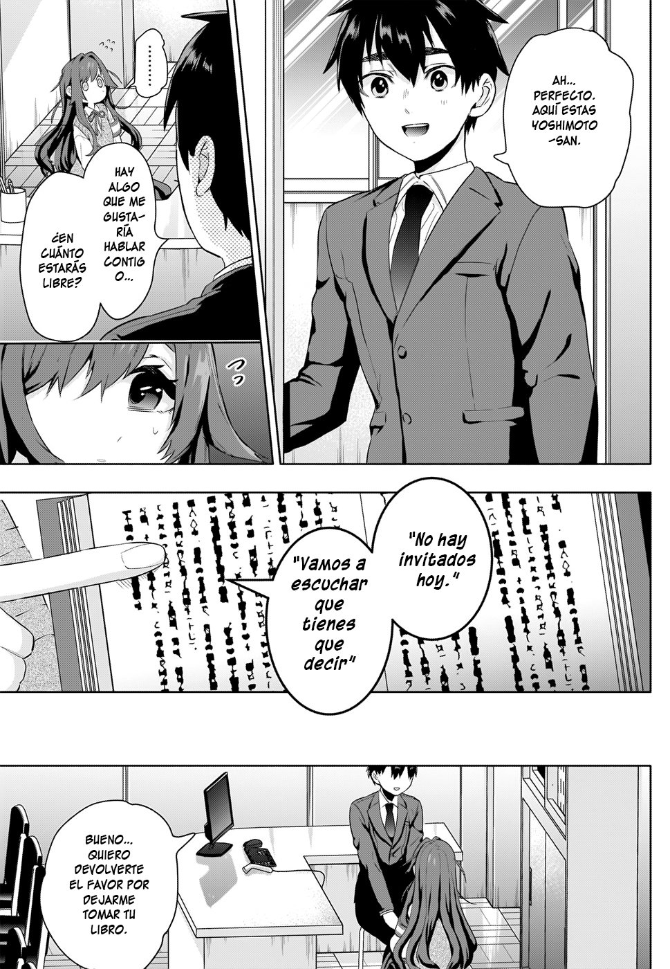 Kimi no koto ga Dai Dai Dai Dai Daisuki na 100-nin no Kanojo Capitulo 3: Yoshimoto-san página 30