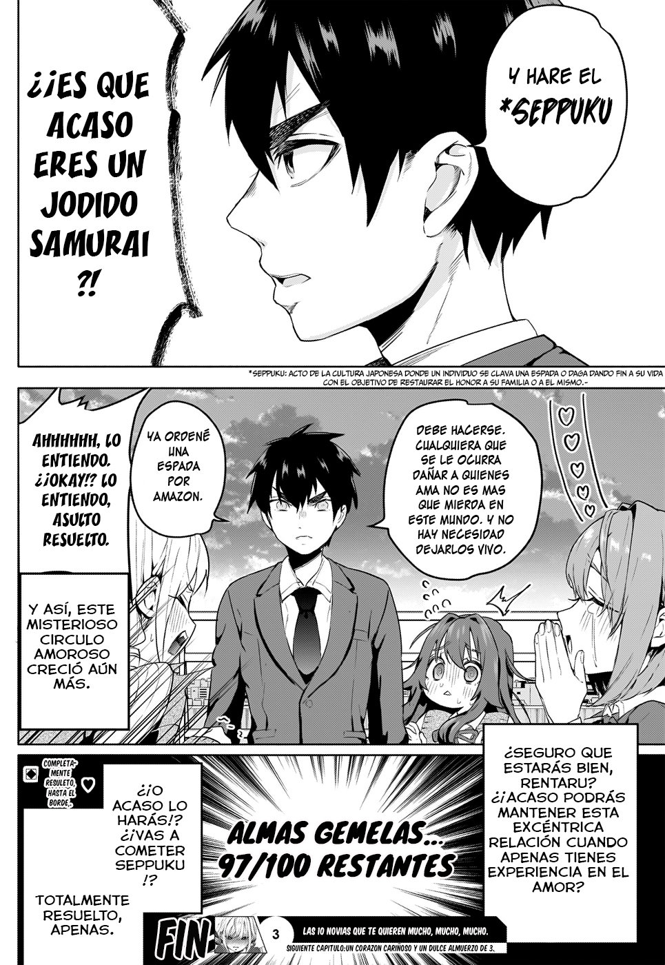 Kimi no koto ga Dai Dai Dai Dai Daisuki na 100-nin no Kanojo Capitulo 3: Yoshimoto-san página 41