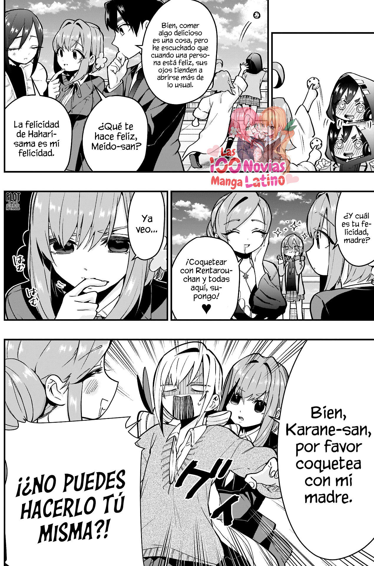 Kimi no koto ga Dai Dai Dai Dai Daisuki na 100-nin no Kanojo Capitulo 30: La sirvienta que siempre está sonriendo página 11