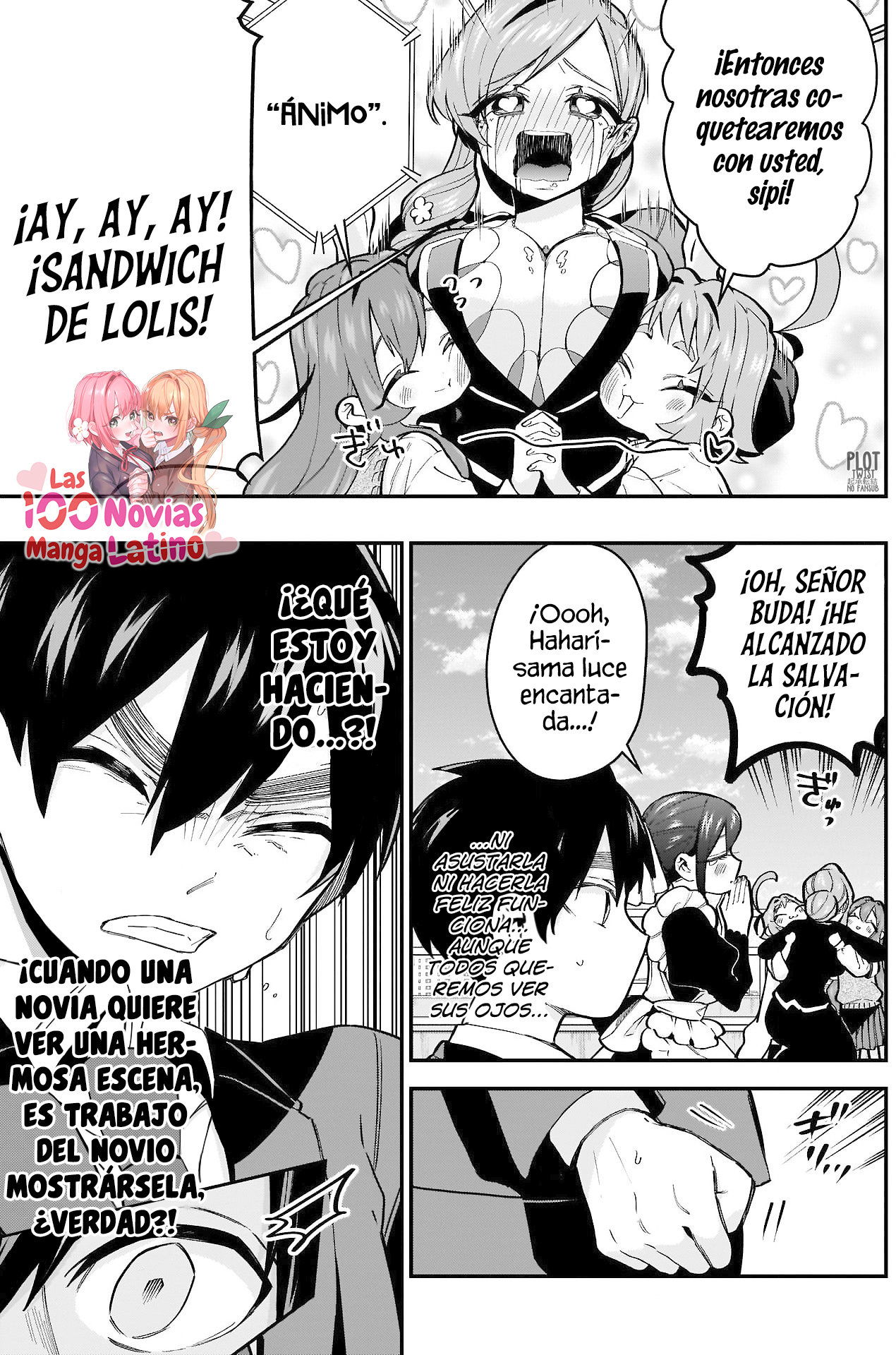 Kimi no koto ga Dai Dai Dai Dai Daisuki na 100-nin no Kanojo Capitulo 30: La sirvienta que siempre está sonriendo página 14