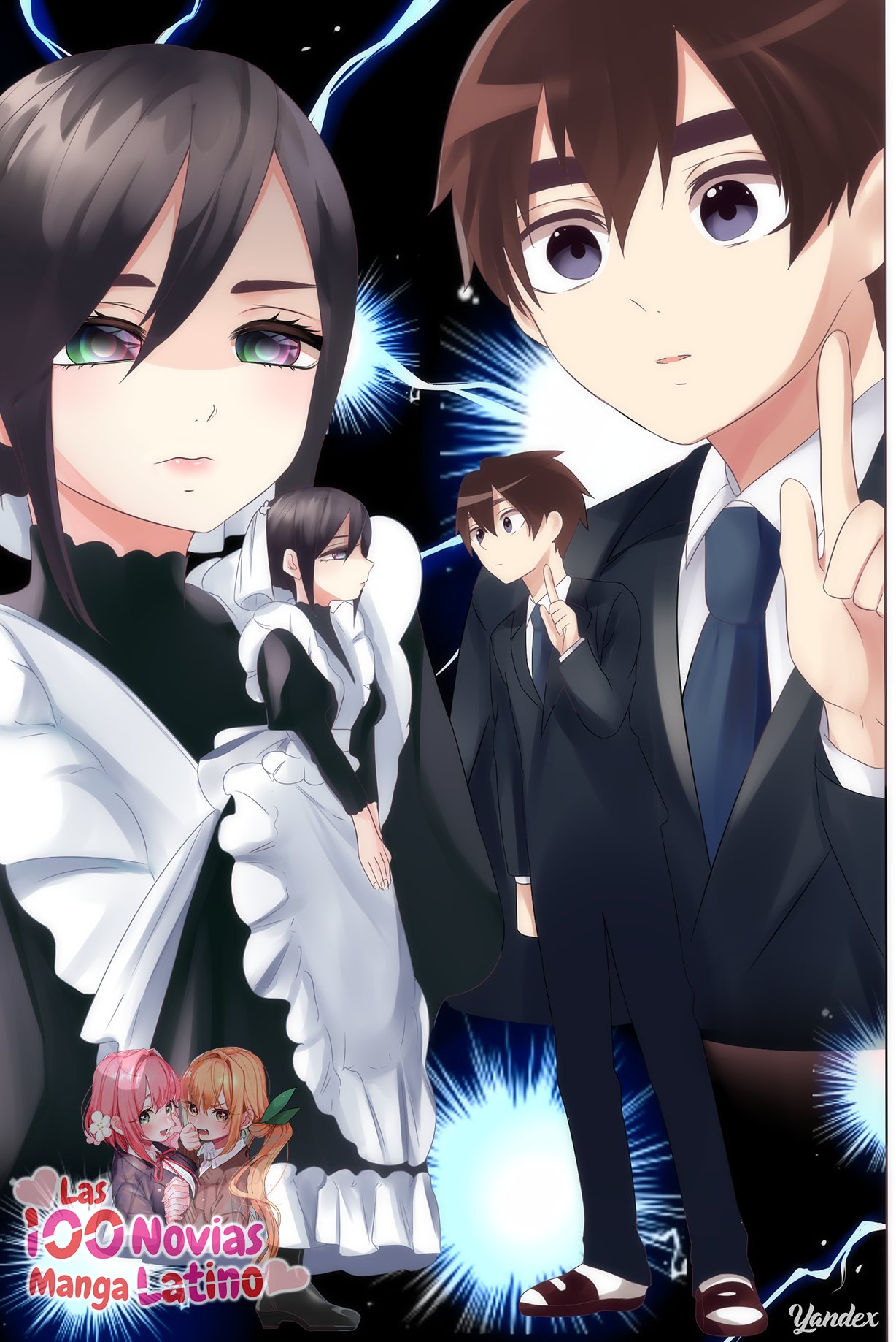 Kimi no koto ga Dai Dai Dai Dai Daisuki na 100-nin no Kanojo Capitulo 30: La sirvienta que siempre está sonriendo página 19