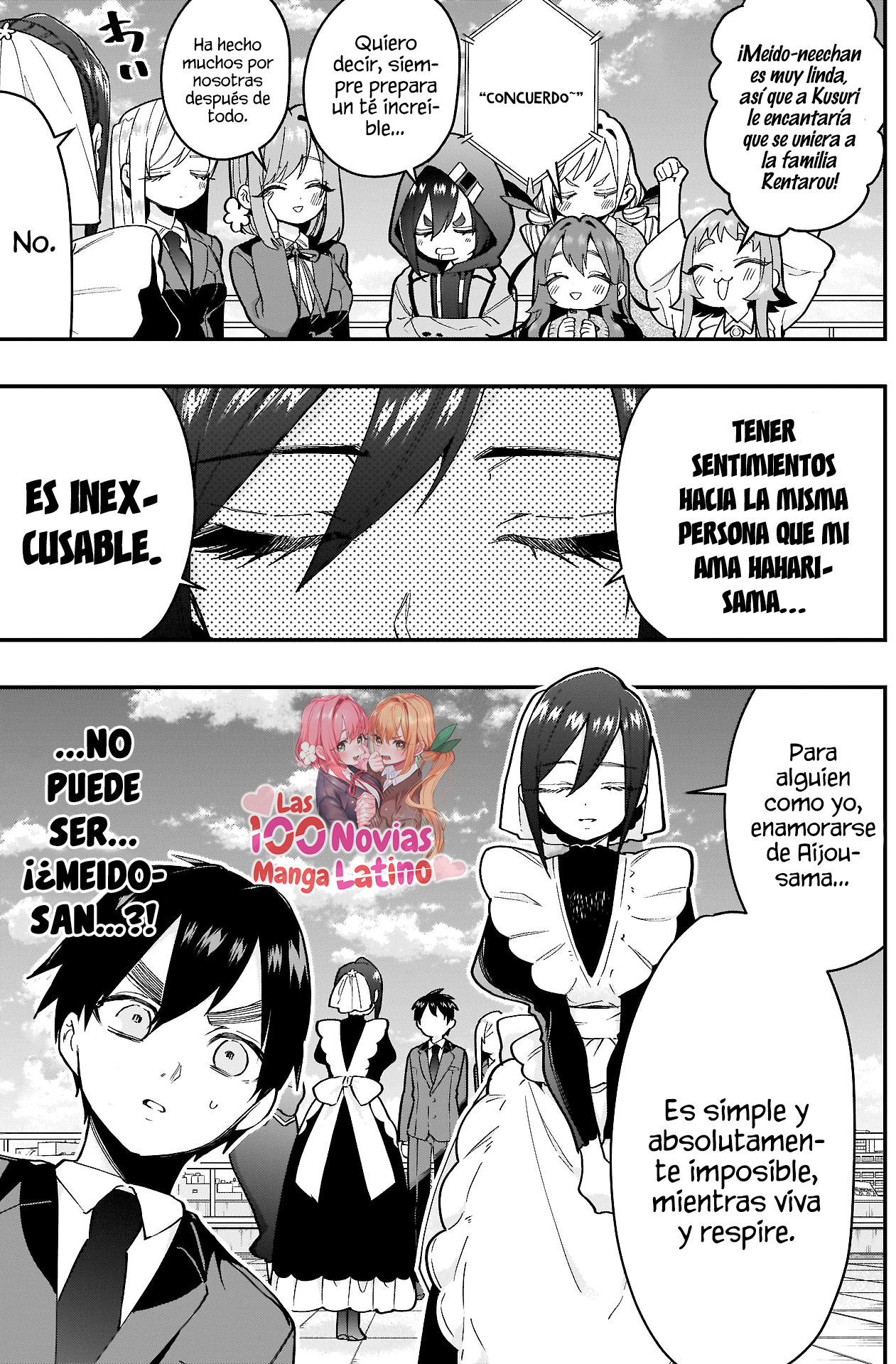 Kimi no koto ga Dai Dai Dai Dai Daisuki na 100-nin no Kanojo Capitulo 30: La sirvienta que siempre está sonriendo página 22