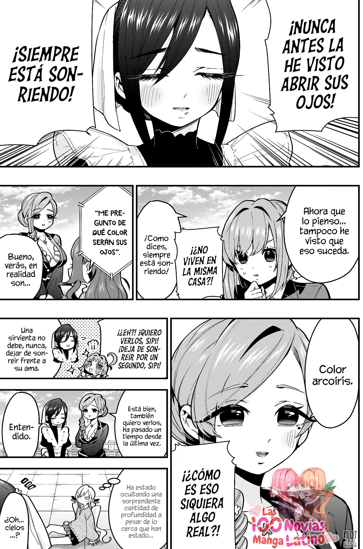 Kimi no koto ga Dai Dai Dai Dai Daisuki na 100-nin no Kanojo Capitulo 30: La sirvienta que siempre está sonriendo página 4