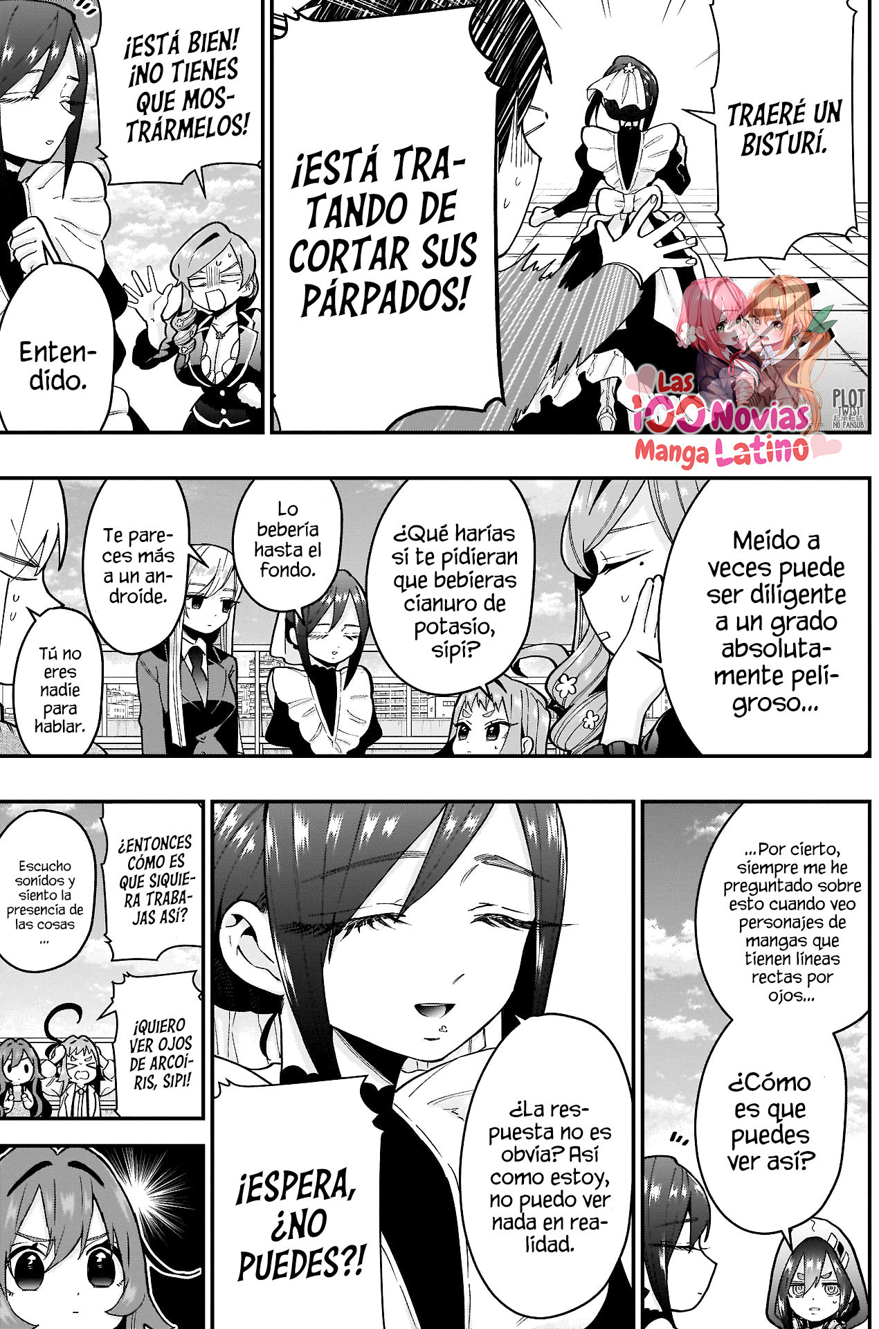 Kimi no koto ga Dai Dai Dai Dai Daisuki na 100-nin no Kanojo Capitulo 30: La sirvienta que siempre está sonriendo página 6