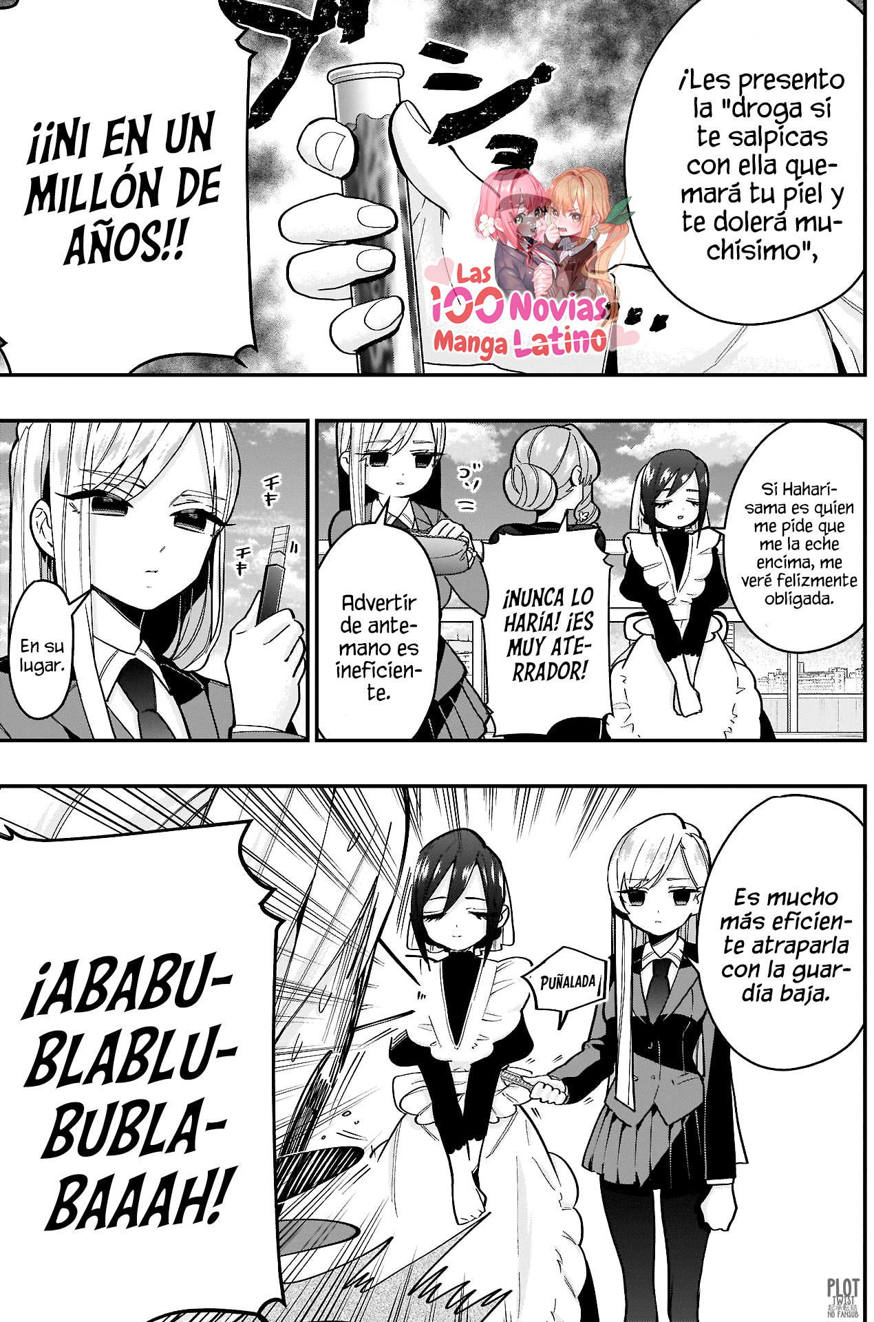 Kimi no koto ga Dai Dai Dai Dai Daisuki na 100-nin no Kanojo Capitulo 30: La sirvienta que siempre está sonriendo página 8