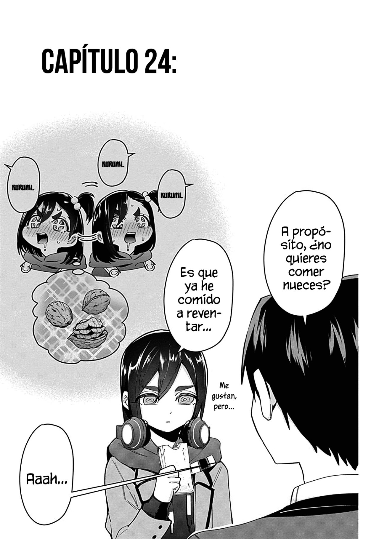Kimi no koto ga Dai Dai Dai Dai Daisuki na 100-nin no Kanojo Capitulo 32.5: El encuentro de Mei y Hahari (extras del volumen 4) página 7