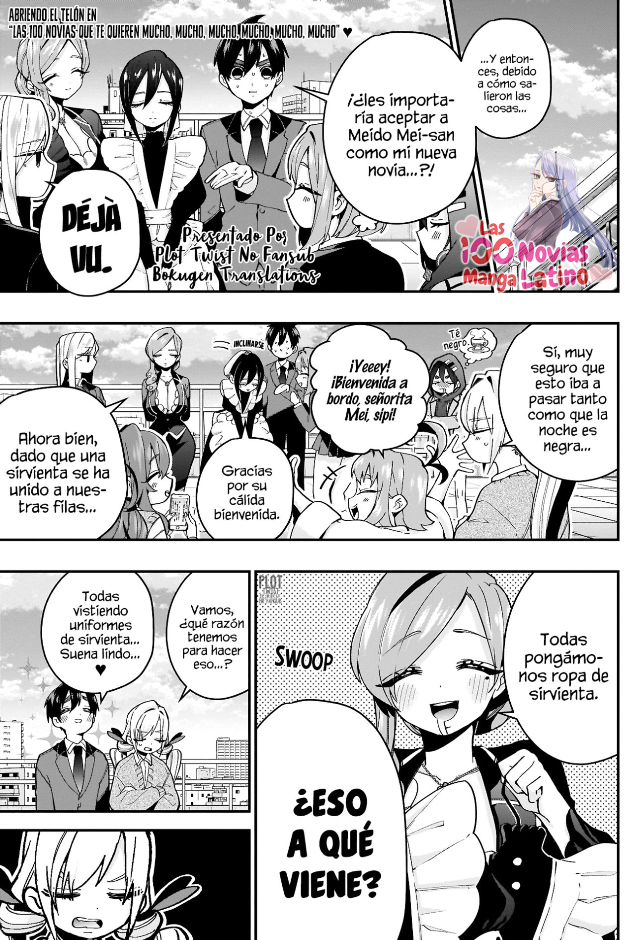 Kimi no koto ga Dai Dai Dai Dai Daisuki na 100-nin no Kanojo Capitulo 32: Fiesta de sirvientas mojadas página 2