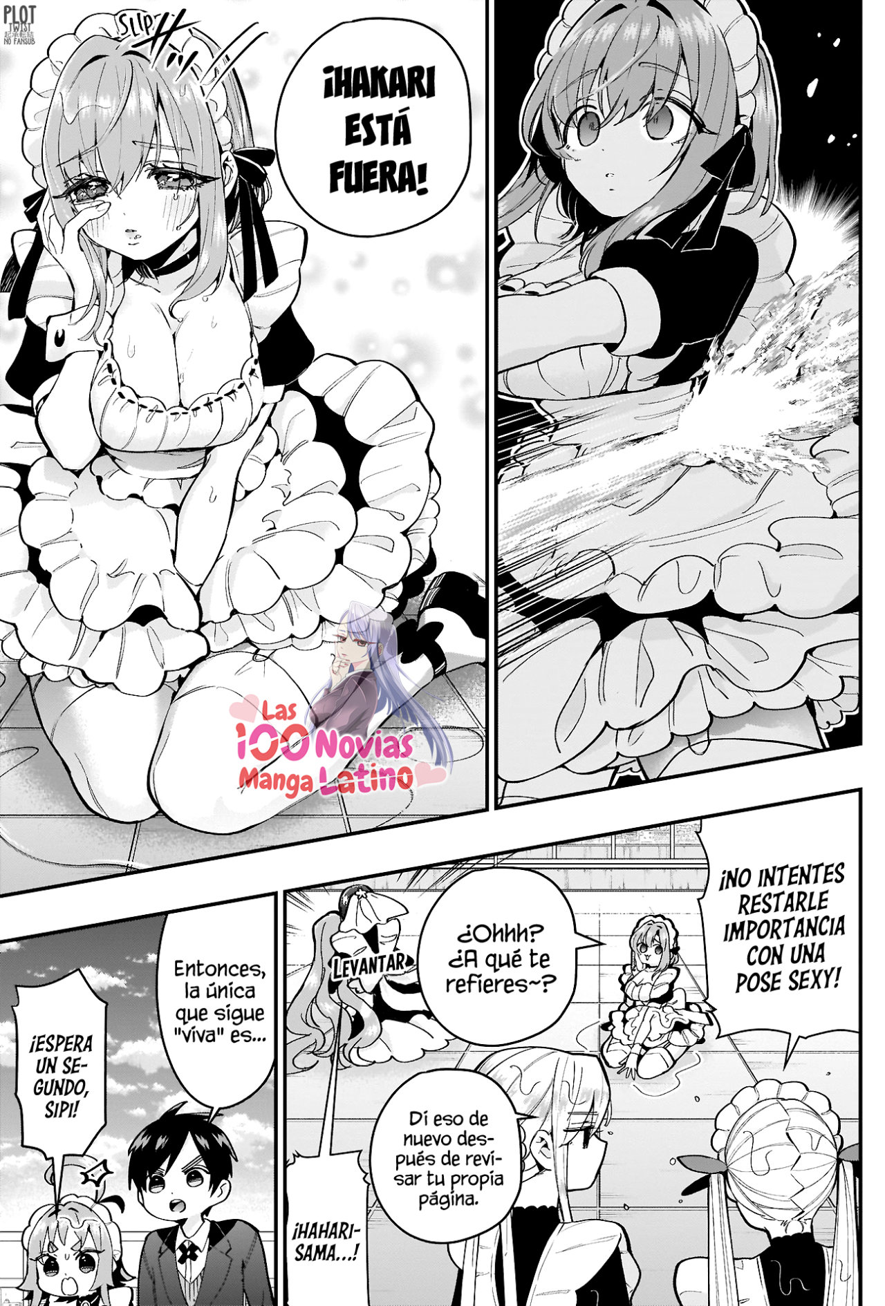 Kimi no koto ga Dai Dai Dai Dai Daisuki na 100-nin no Kanojo Capitulo 32: Fiesta de sirvientas mojadas página 20