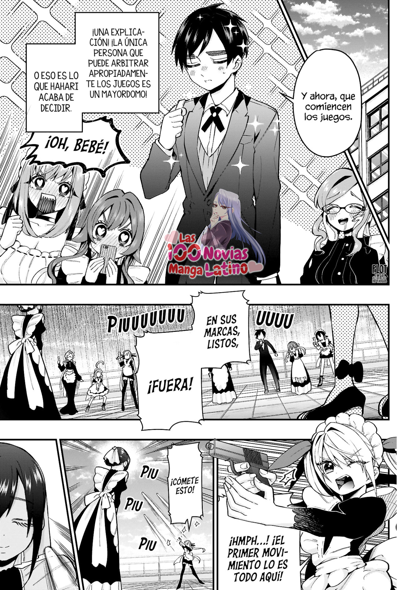 Kimi no koto ga Dai Dai Dai Dai Daisuki na 100-nin no Kanojo Capitulo 32: Fiesta de sirvientas mojadas página 6