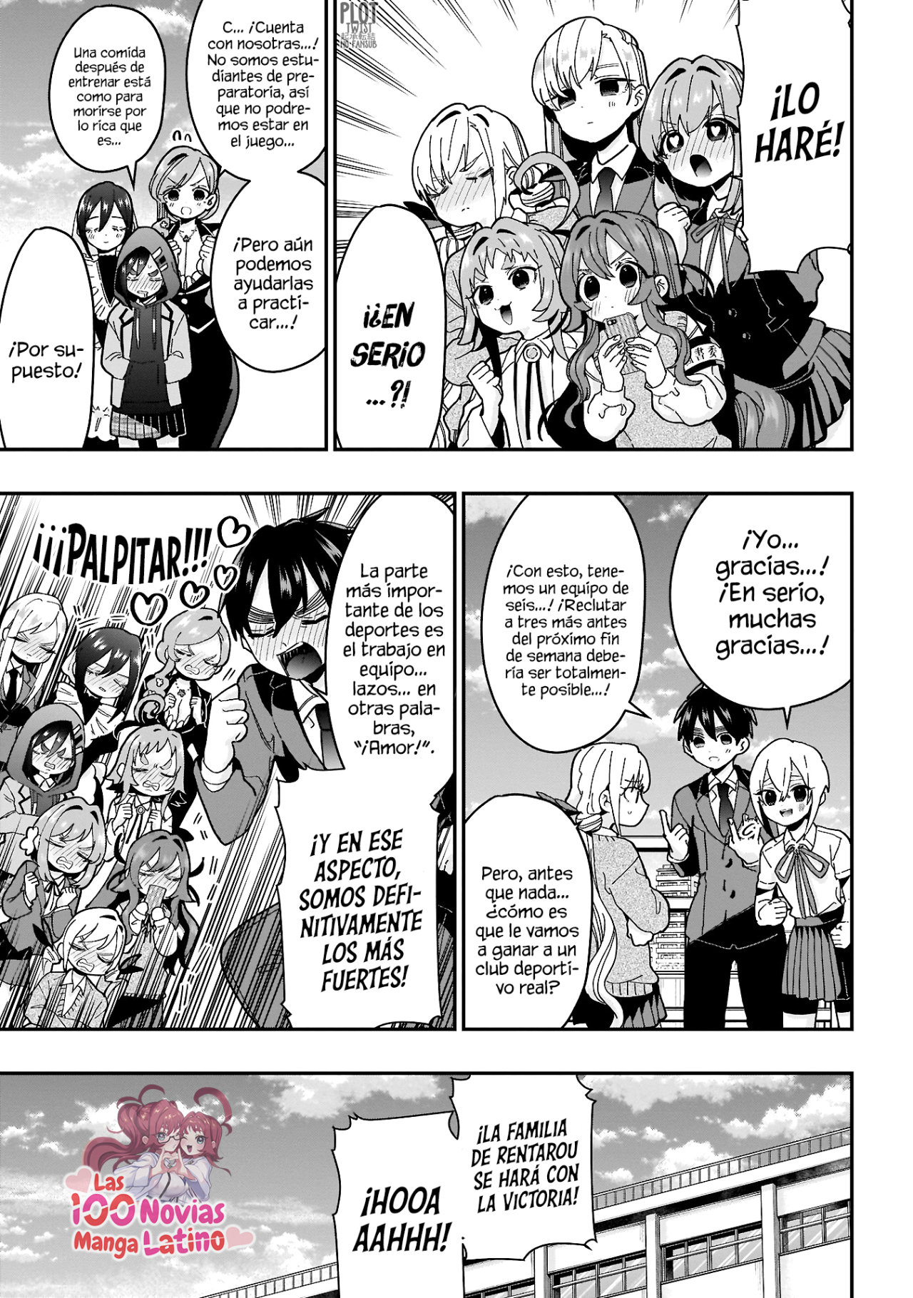 Kimi no koto ga Dai Dai Dai Dai Daisuki na 100-nin no Kanojo Capitulo 34: El entrenamiento de amor y calor del entrenador Rentarou página 7