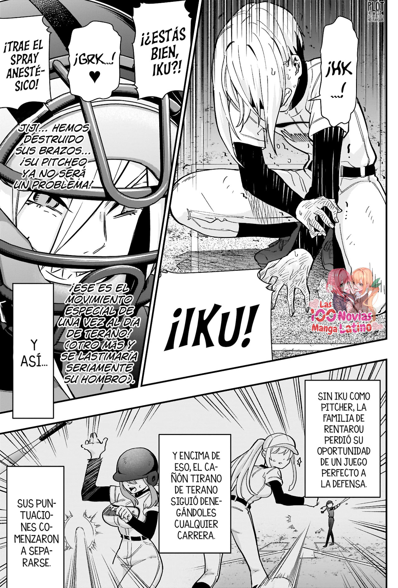 Kimi no koto ga Dai Dai Dai Dai Daisuki na 100-nin no Kanojo Capitulo 35: ¡S-Solo por tener nueve jugadores el béisbol no se hace fácil instantáneamente! página 10