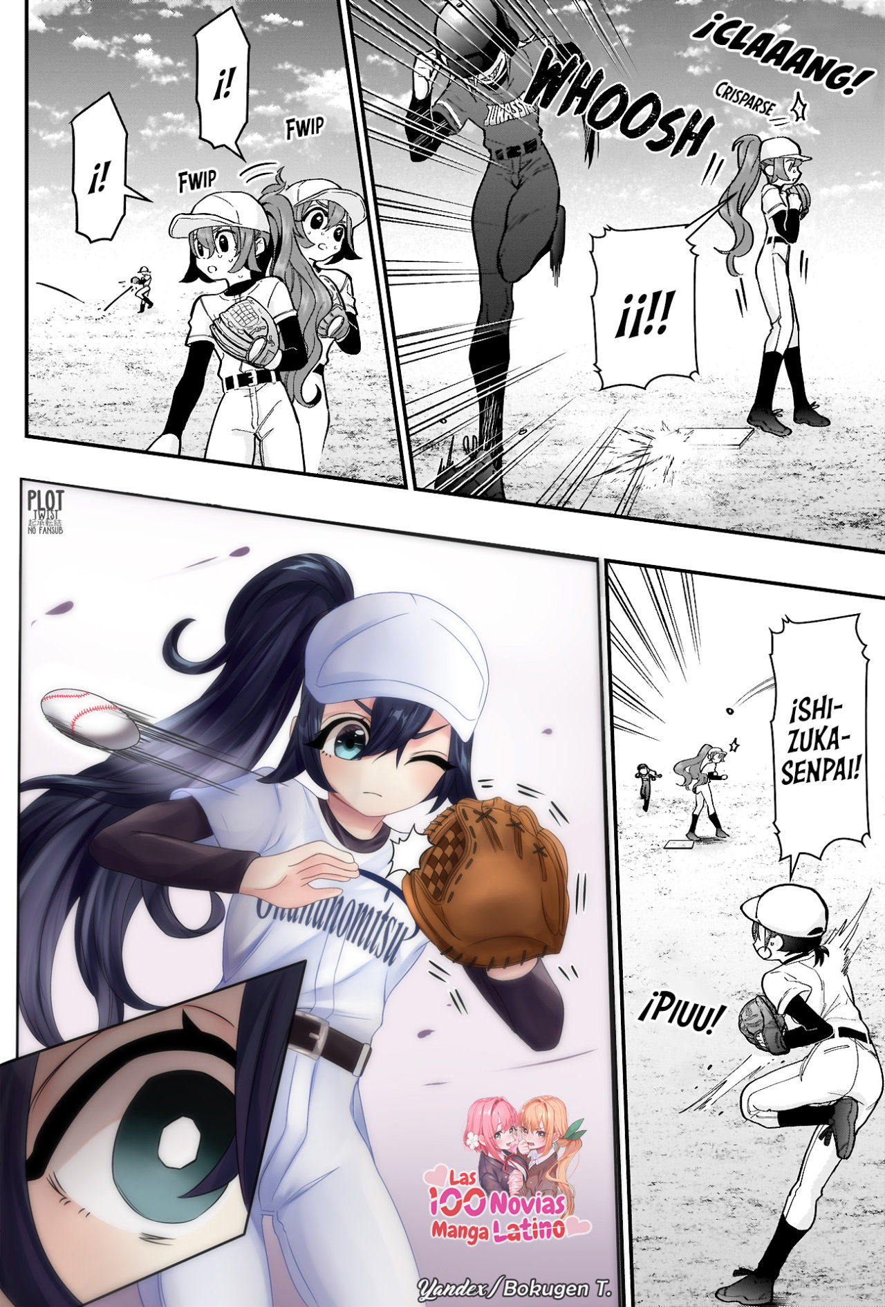 Kimi no koto ga Dai Dai Dai Dai Daisuki na 100-nin no Kanojo Capitulo 35: ¡S-Solo por tener nueve jugadores el béisbol no se hace fácil instantáneamente! página 13
