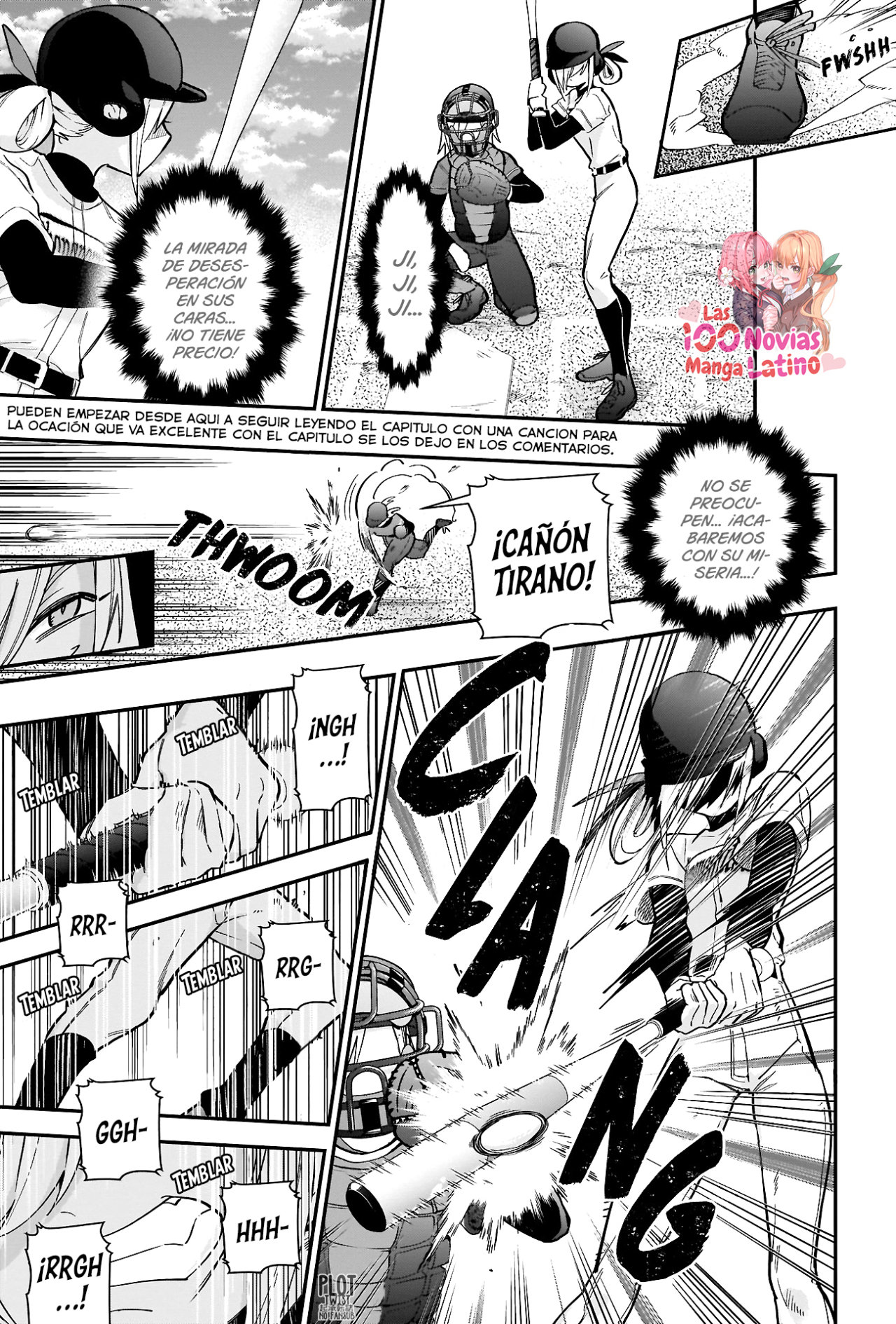 Kimi no koto ga Dai Dai Dai Dai Daisuki na 100-nin no Kanojo Capitulo 35: ¡S-Solo por tener nueve jugadores el béisbol no se hace fácil instantáneamente! página 17
