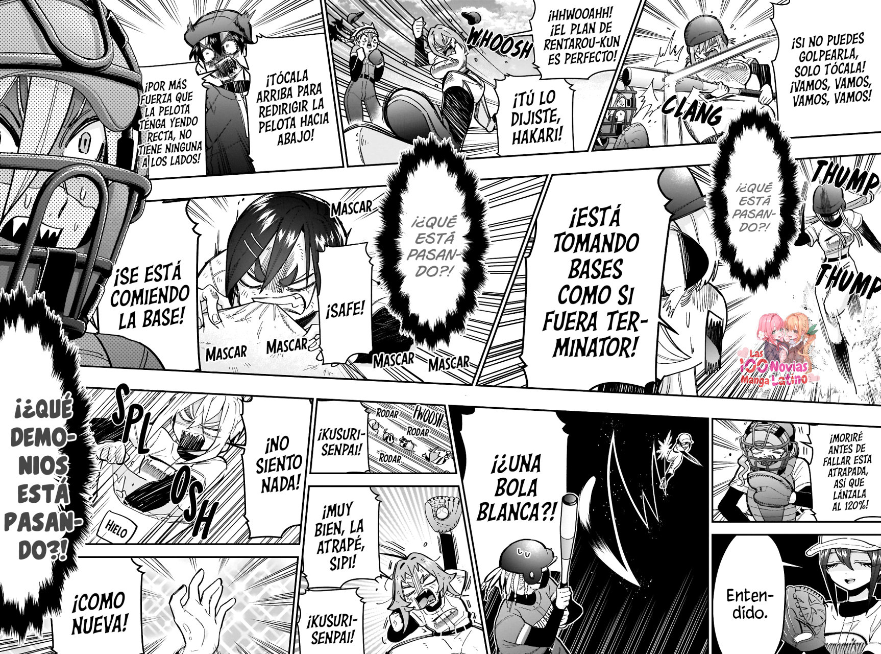 Kimi no koto ga Dai Dai Dai Dai Daisuki na 100-nin no Kanojo Capitulo 35: ¡S-Solo por tener nueve jugadores el béisbol no se hace fácil instantáneamente! página 20