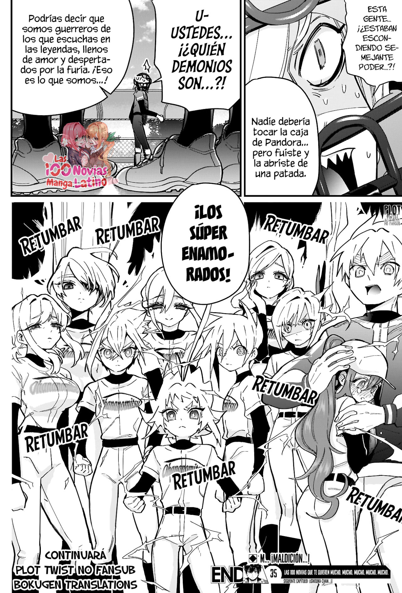 Kimi no koto ga Dai Dai Dai Dai Daisuki na 100-nin no Kanojo Capitulo 35: ¡S-Solo por tener nueve jugadores el béisbol no se hace fácil instantáneamente! página 21