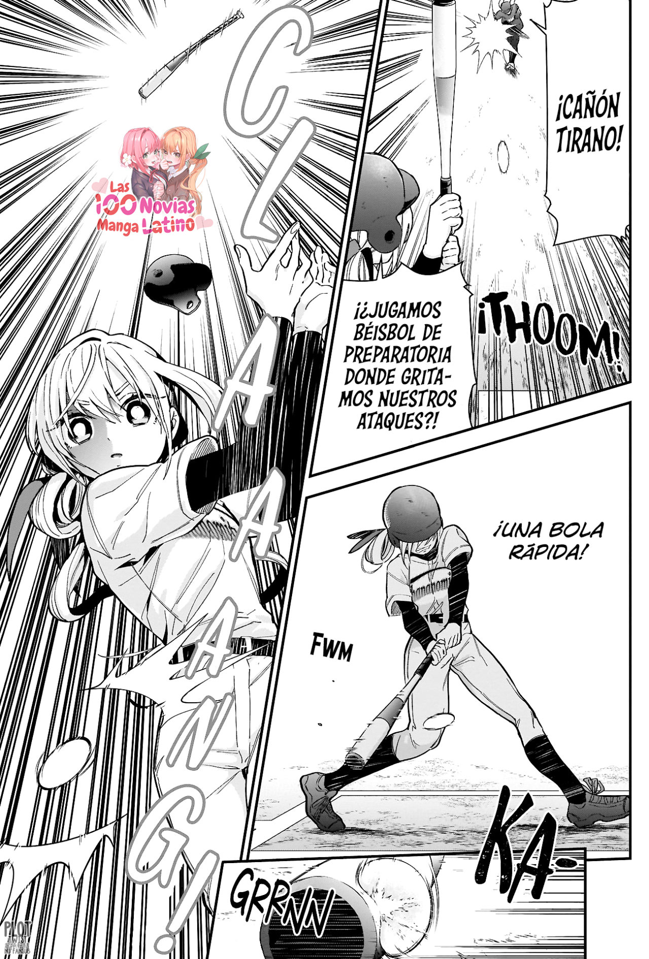 Kimi no koto ga Dai Dai Dai Dai Daisuki na 100-nin no Kanojo Capitulo 35: ¡S-Solo por tener nueve jugadores el béisbol no se hace fácil instantáneamente! página 6