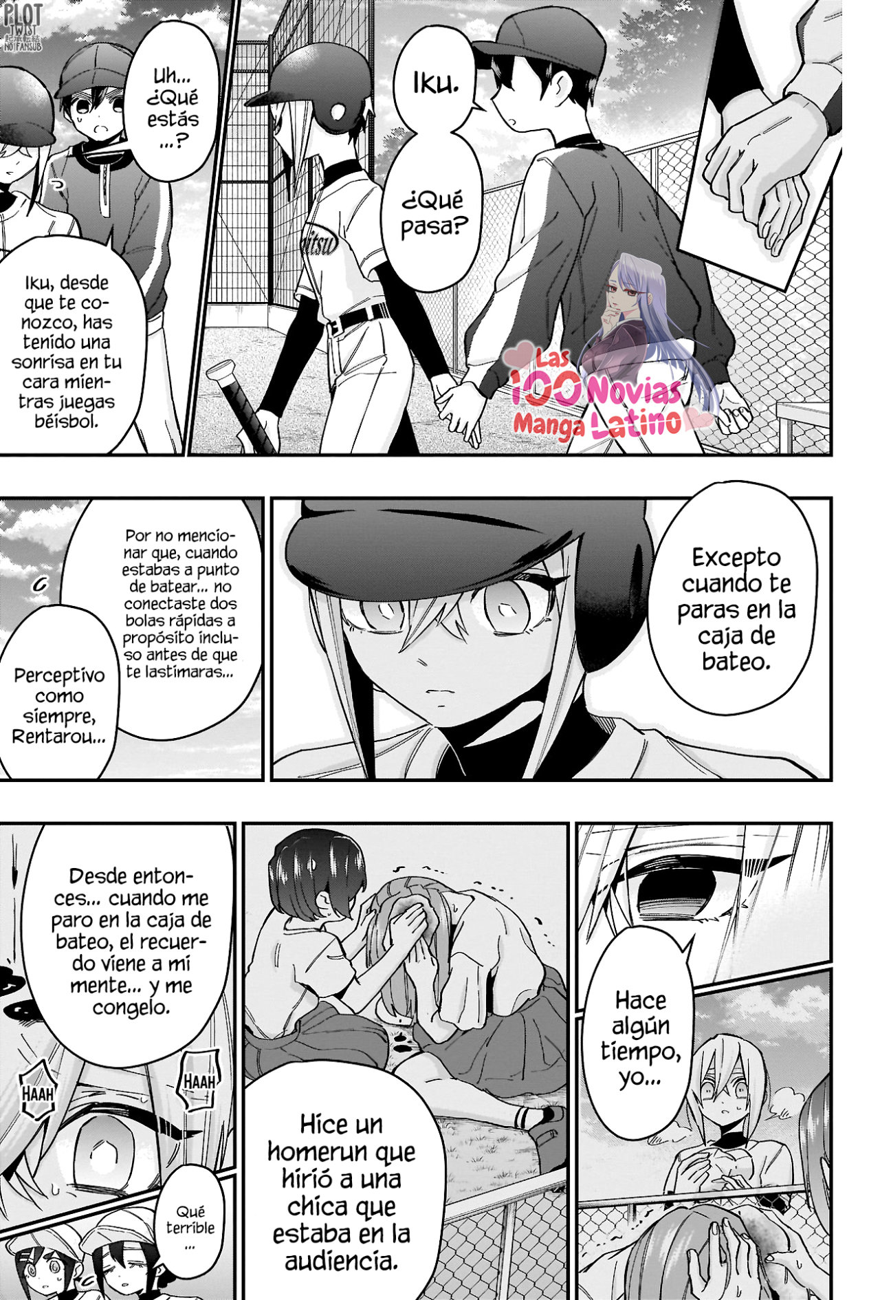 Kimi no koto ga Dai Dai Dai Dai Daisuki na 100-nin no Kanojo Capitulo 36: Lo juro por tu Home run página 10