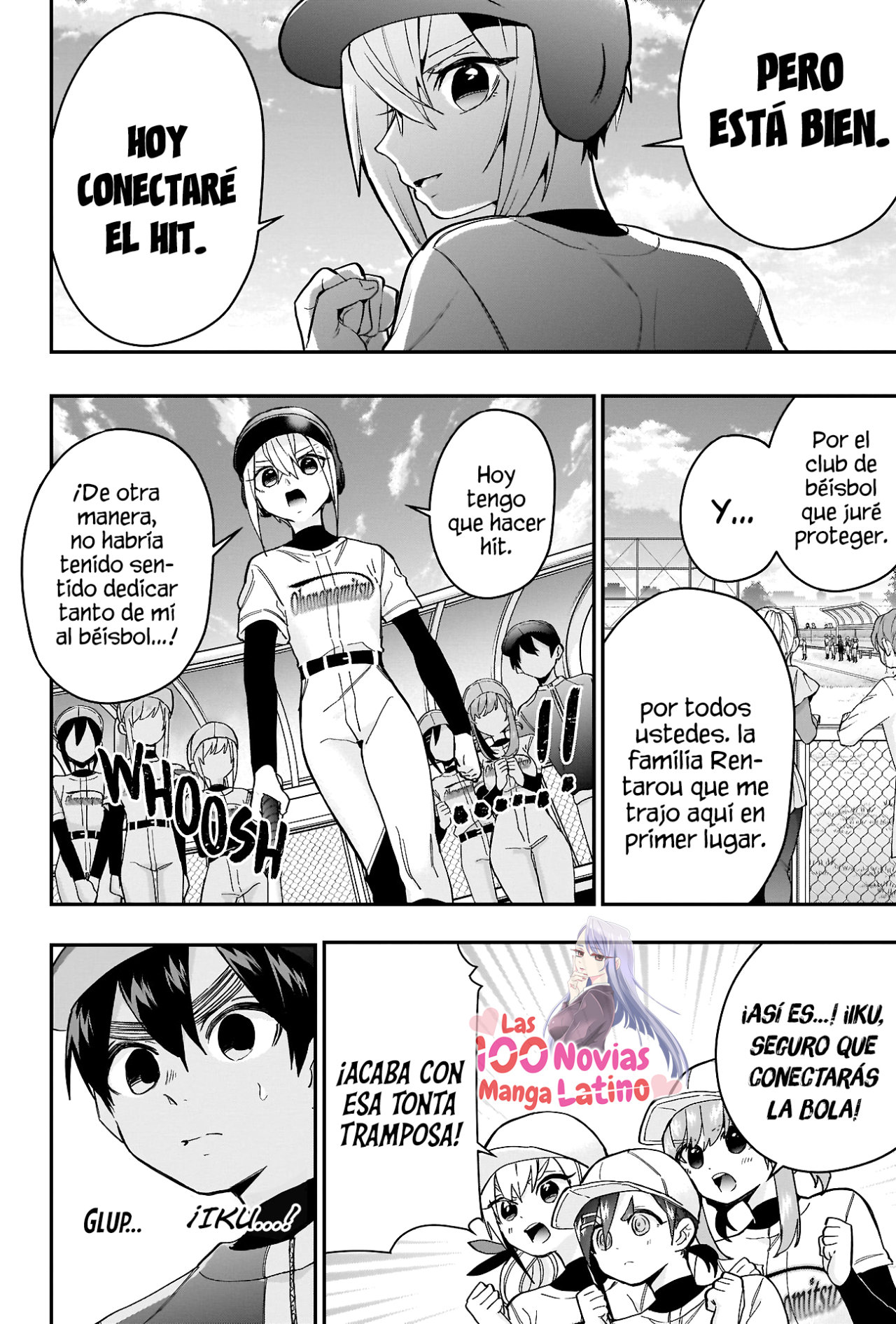 Kimi no koto ga Dai Dai Dai Dai Daisuki na 100-nin no Kanojo Capitulo 36: Lo juro por tu Home run página 11