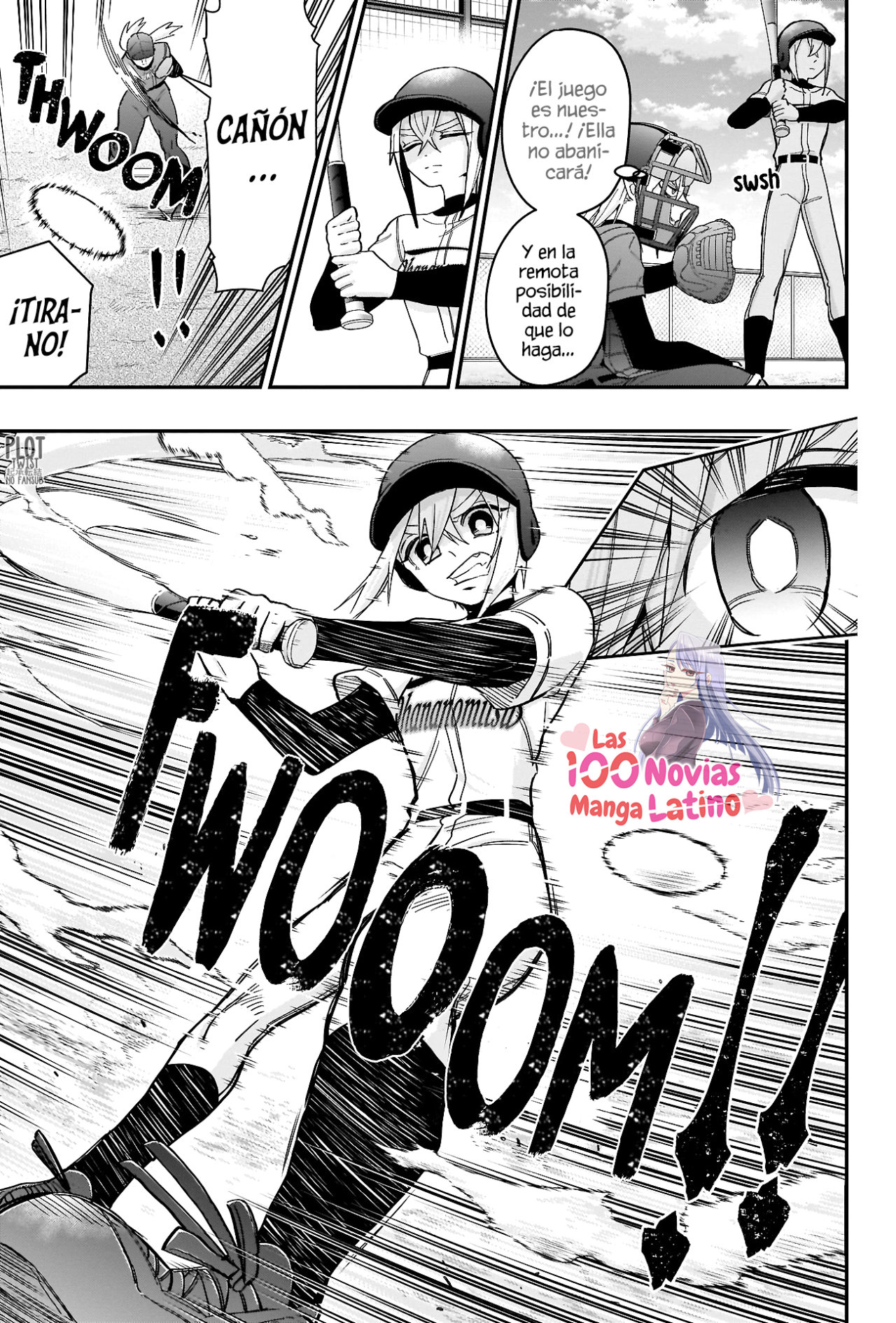 Kimi no koto ga Dai Dai Dai Dai Daisuki na 100-nin no Kanojo Capitulo 36: Lo juro por tu Home run página 12
