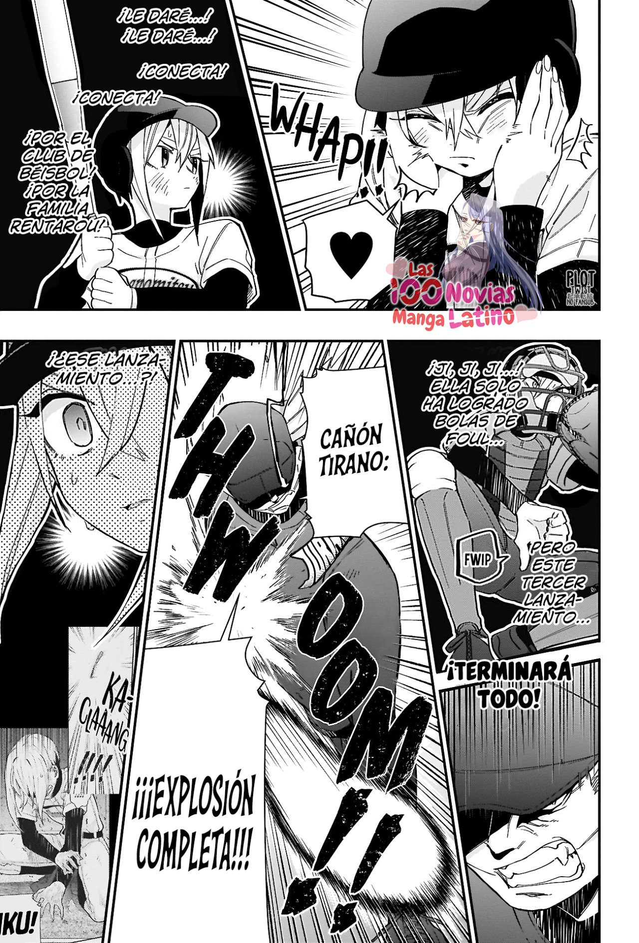 Kimi no koto ga Dai Dai Dai Dai Daisuki na 100-nin no Kanojo Capitulo 36: Lo juro por tu Home run página 14