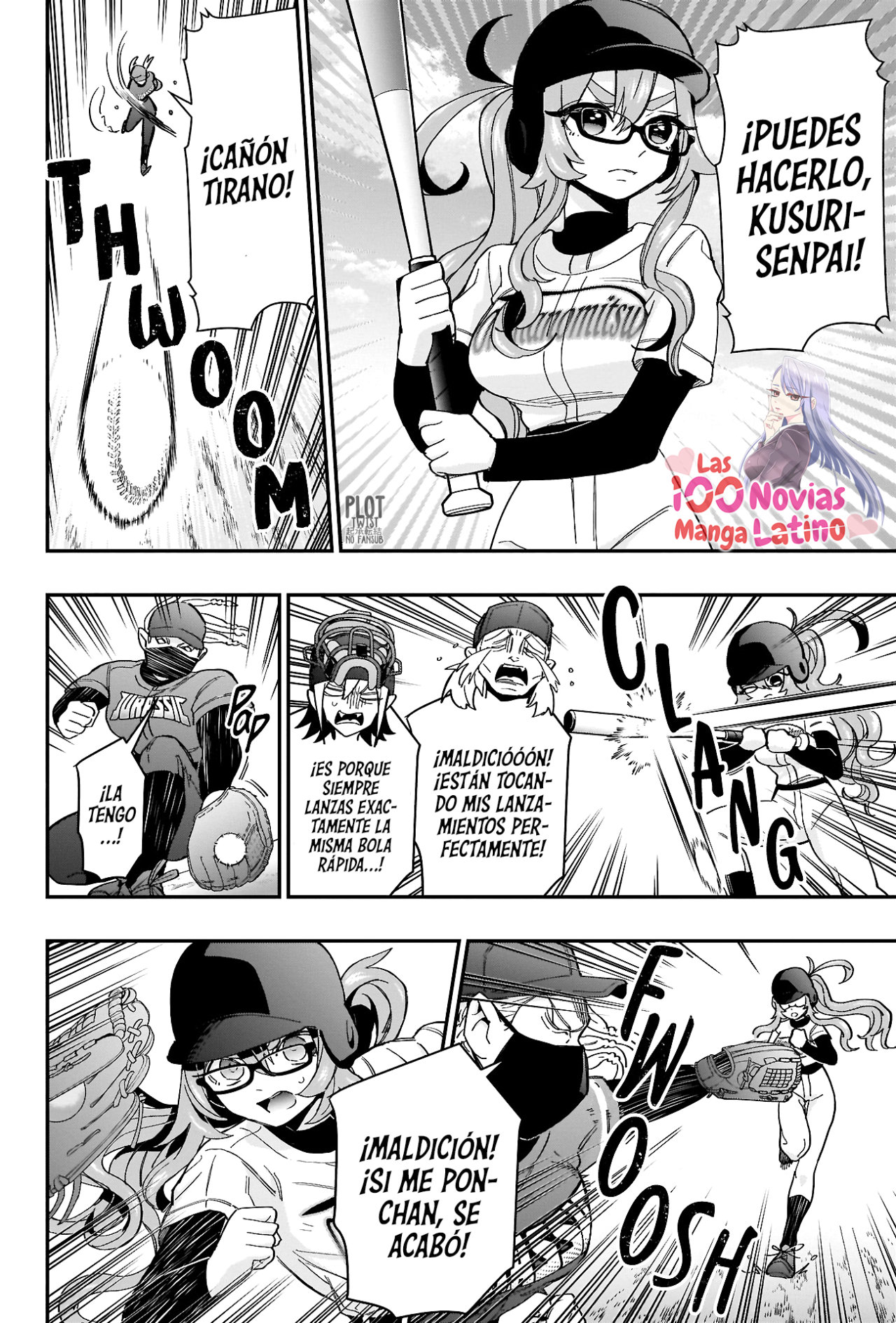 Kimi no koto ga Dai Dai Dai Dai Daisuki na 100-nin no Kanojo Capitulo 36: Lo juro por tu Home run página 3