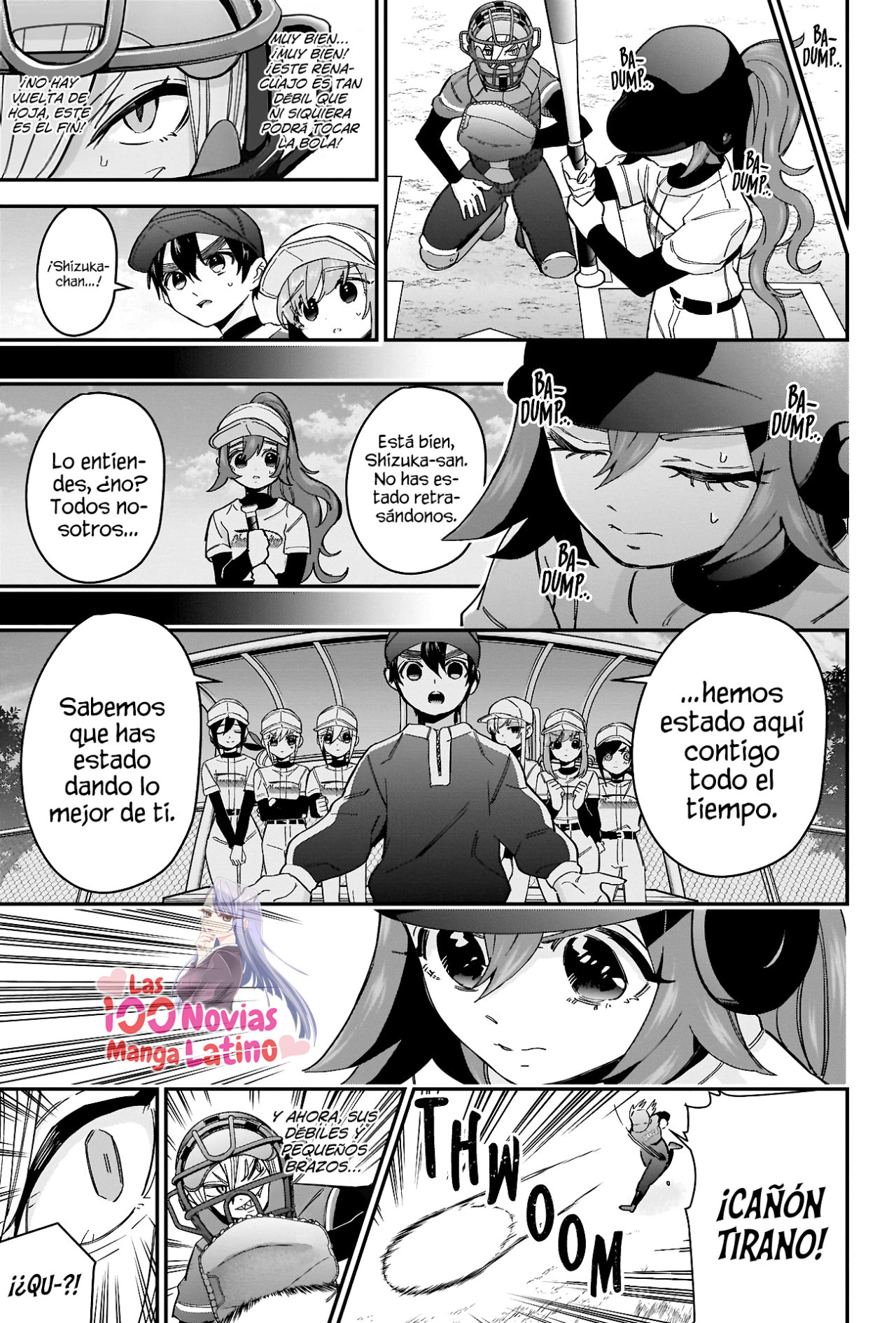 Kimi no koto ga Dai Dai Dai Dai Daisuki na 100-nin no Kanojo Capitulo 36: Lo juro por tu Home run página 6