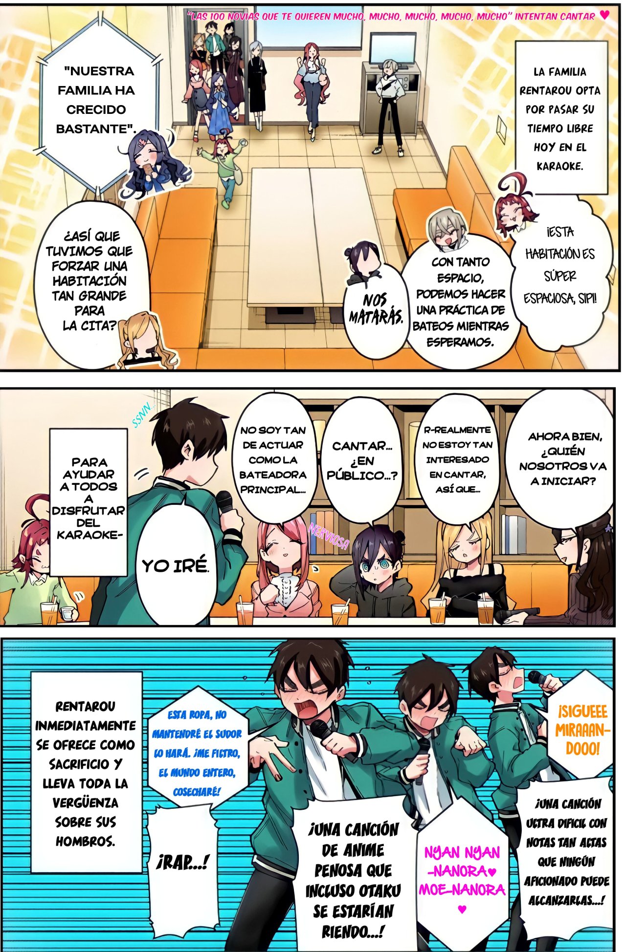 Kimi no koto ga Dai Dai Dai Dai Daisuki na 100-nin no Kanojo Capitulo 38: Crisis de karaoke página 2