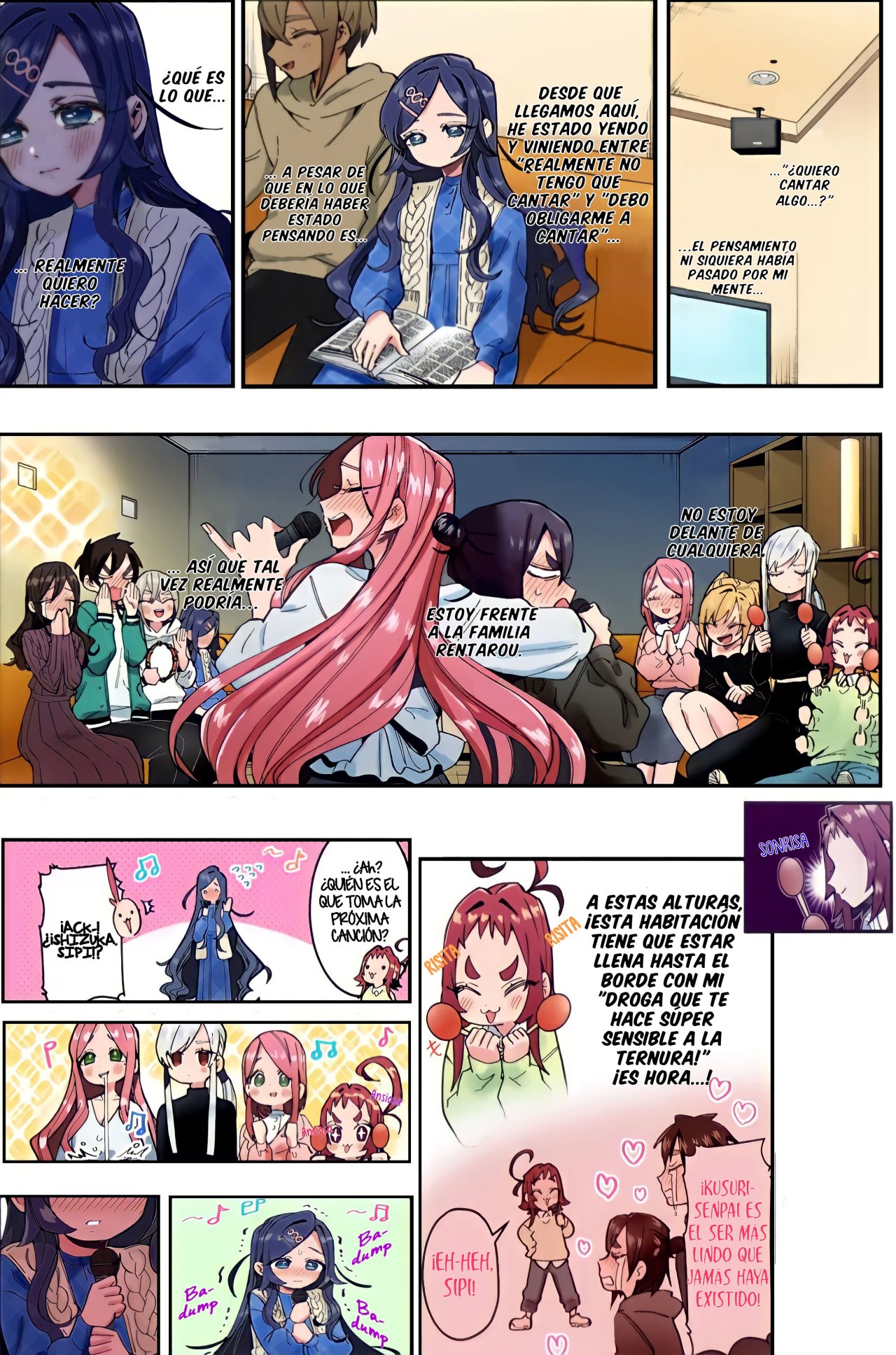 Kimi no koto ga Dai Dai Dai Dai Daisuki na 100-nin no Kanojo Capitulo 38: Crisis de karaoke página 8