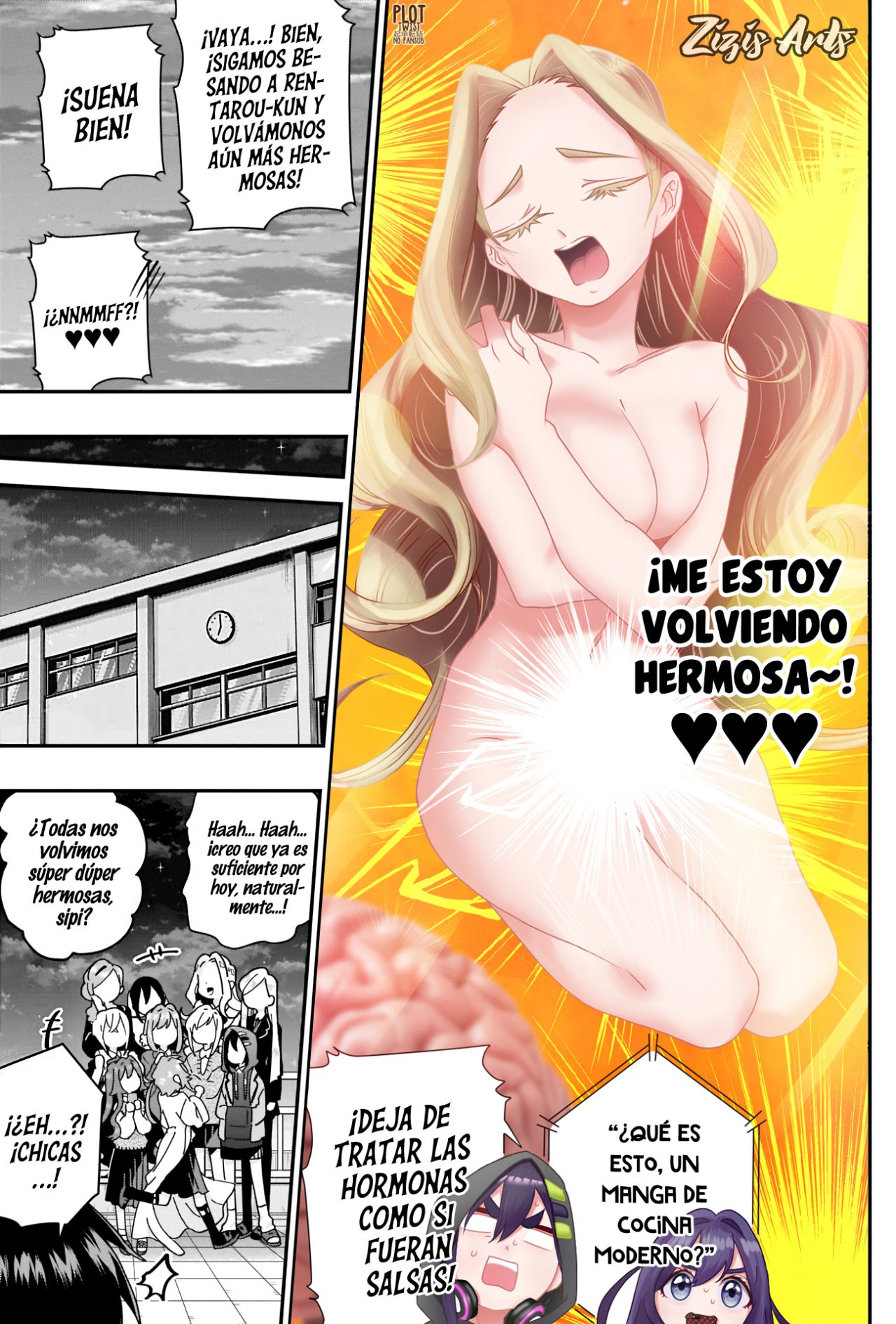 Kimi no koto ga Dai Dai Dai Dai Daisuki na 100-nin no Kanojo Capitulo 41: La (supuesta) instrucción experta de belleza de Mimimi-senpai página 19
