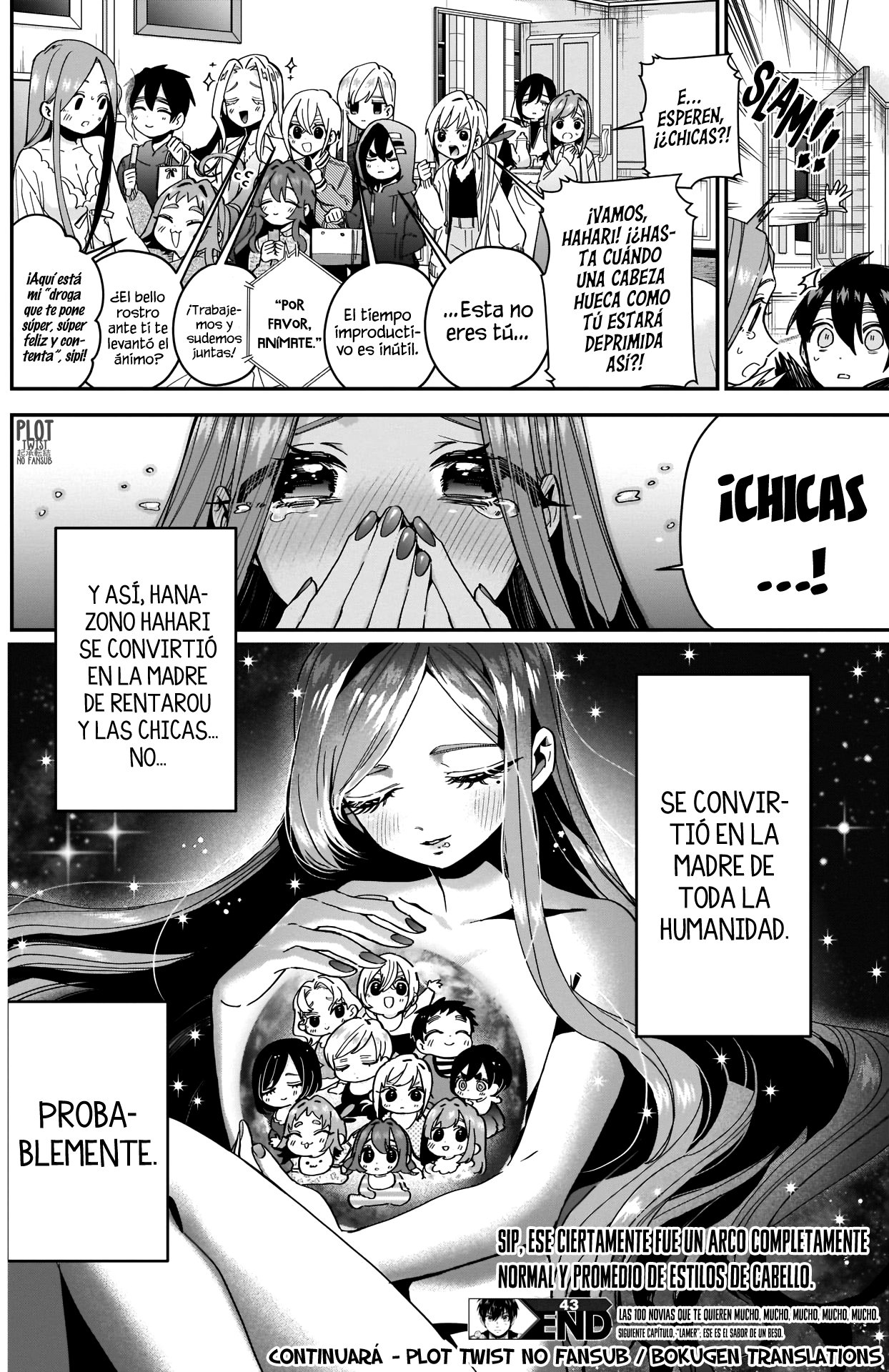 Kimi no koto ga Dai Dai Dai Dai Daisuki na 100-nin no Kanojo Capitulo 43: Ahora que has acabado con el Mundo página 24